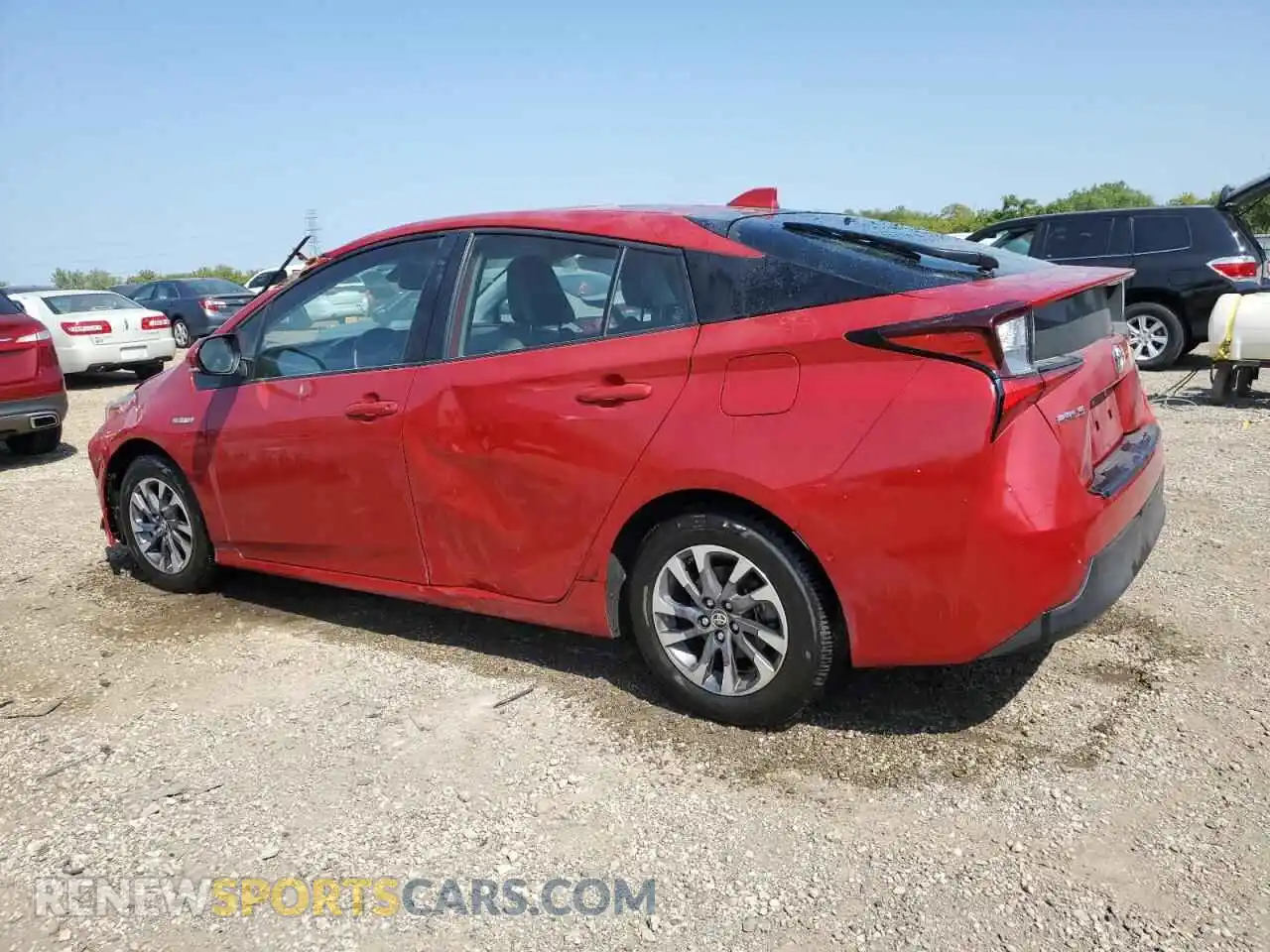 2 Photograph of a damaged car JTDKAMFU9M3134940 TOYOTA PRIUS 2021