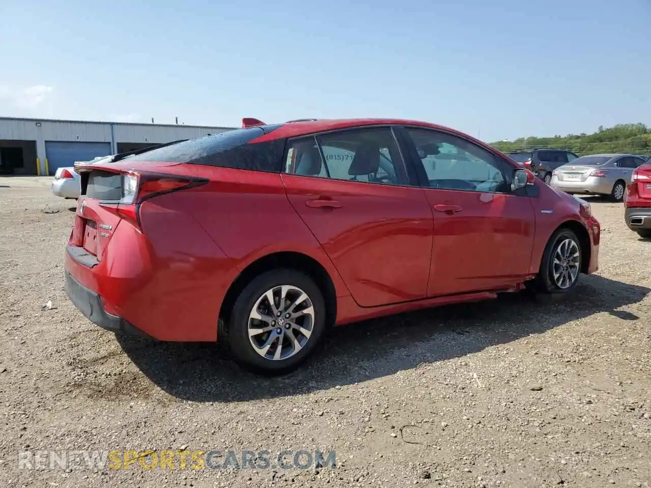 3 Photograph of a damaged car JTDKAMFU9M3134940 TOYOTA PRIUS 2021