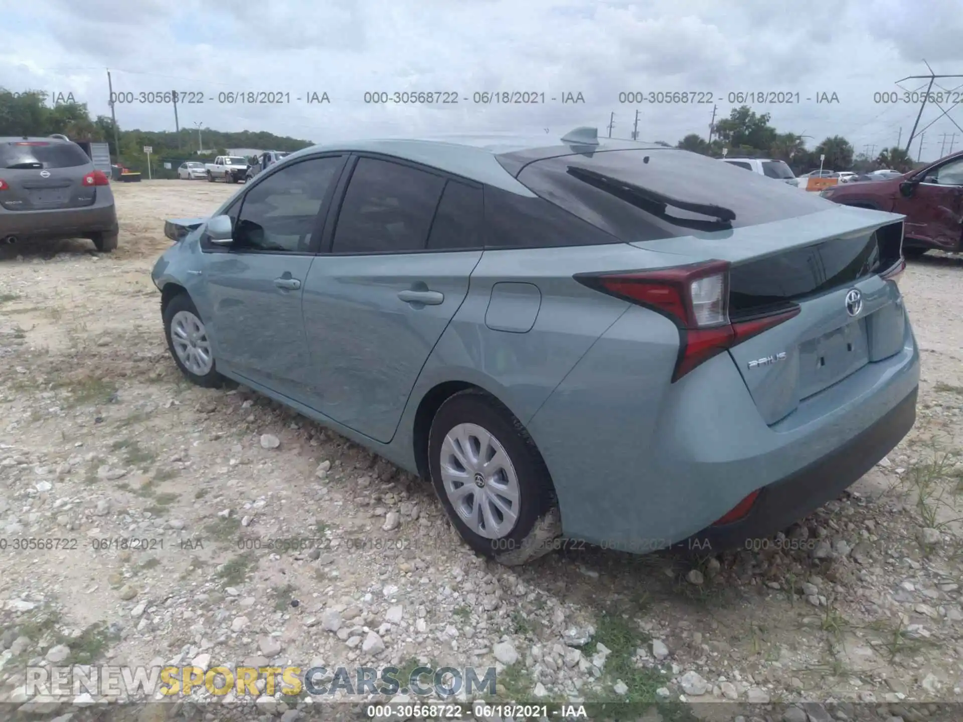 3 Photograph of a damaged car JTDKAMFU9M3138907 TOYOTA PRIUS 2021