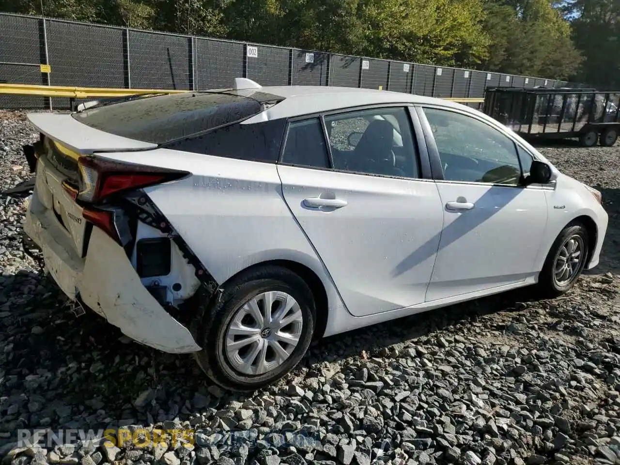 3 Photograph of a damaged car JTDKAMFU9M3144044 TOYOTA PRIUS 2021