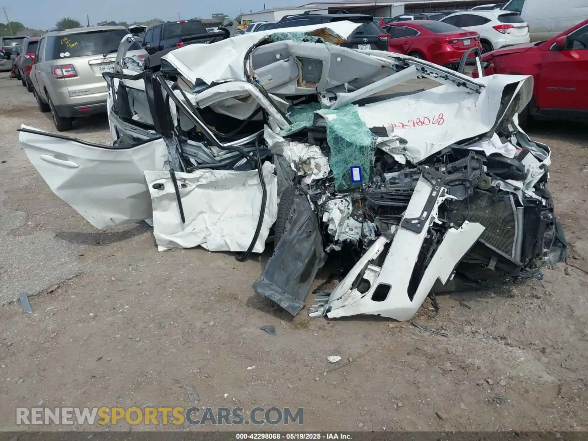 1 Photograph of a damaged car JTDKAMFU9M3144965 TOYOTA PRIUS 2021