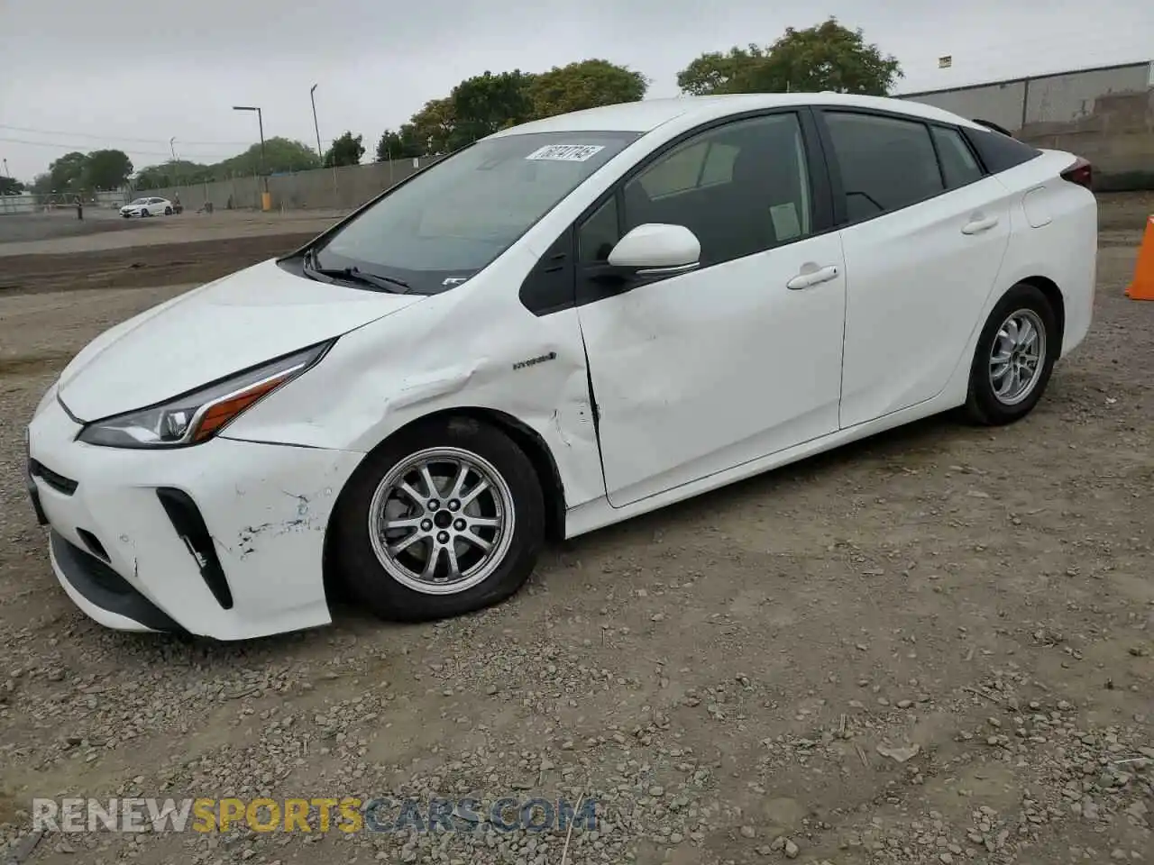 1 Photograph of a damaged car JTDKAMFU9M3146148 TOYOTA PRIUS 2021