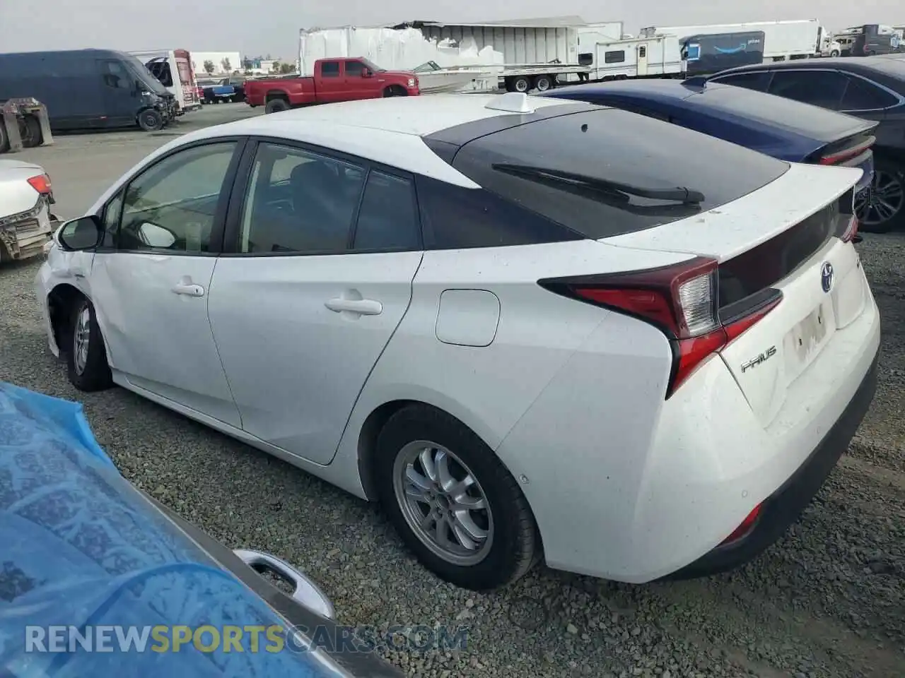 2 Photograph of a damaged car JTDKAMFU9M3146148 TOYOTA PRIUS 2021