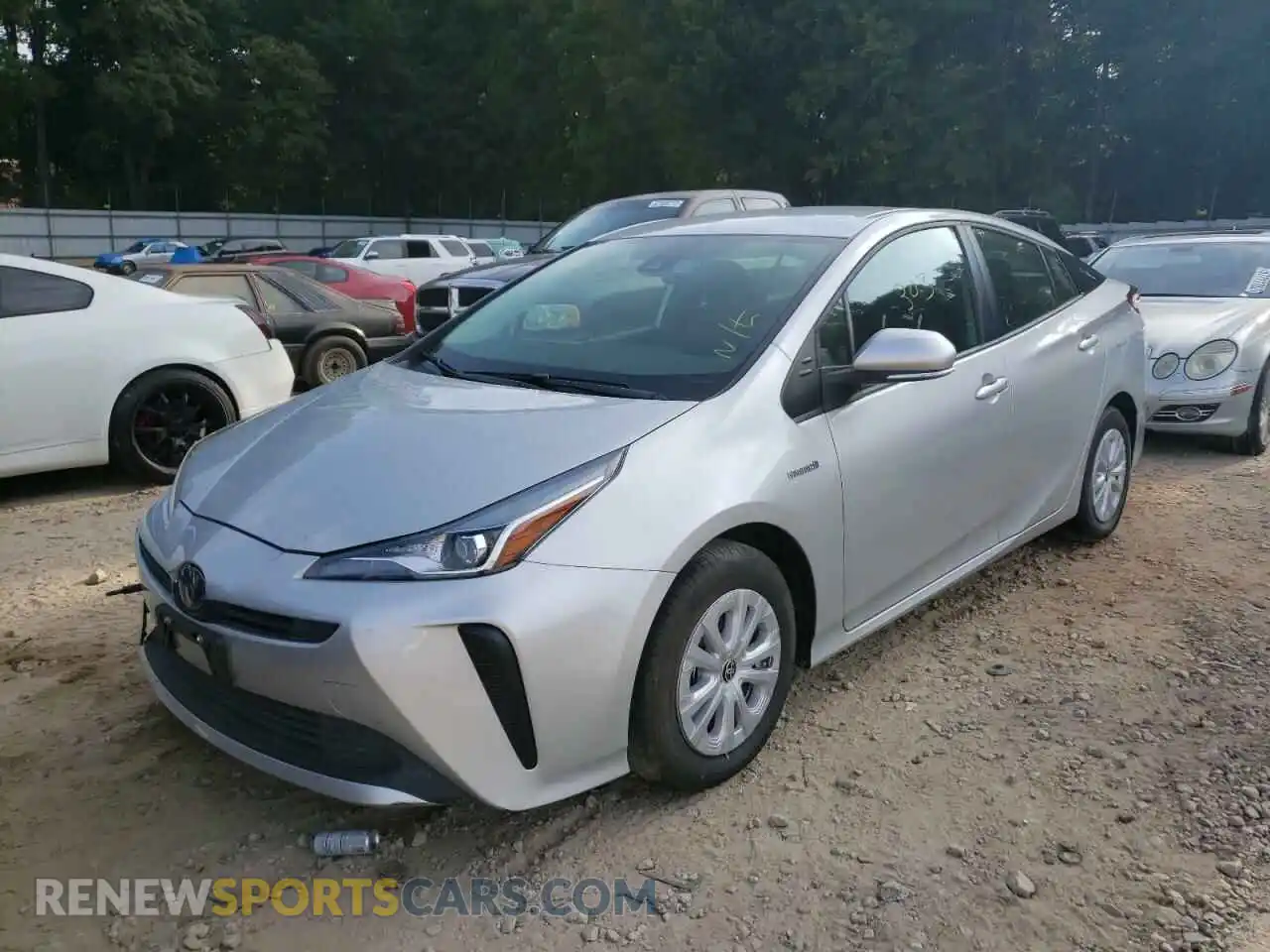 2 Photograph of a damaged car JTDKAMFU9M3146604 TOYOTA PRIUS 2021