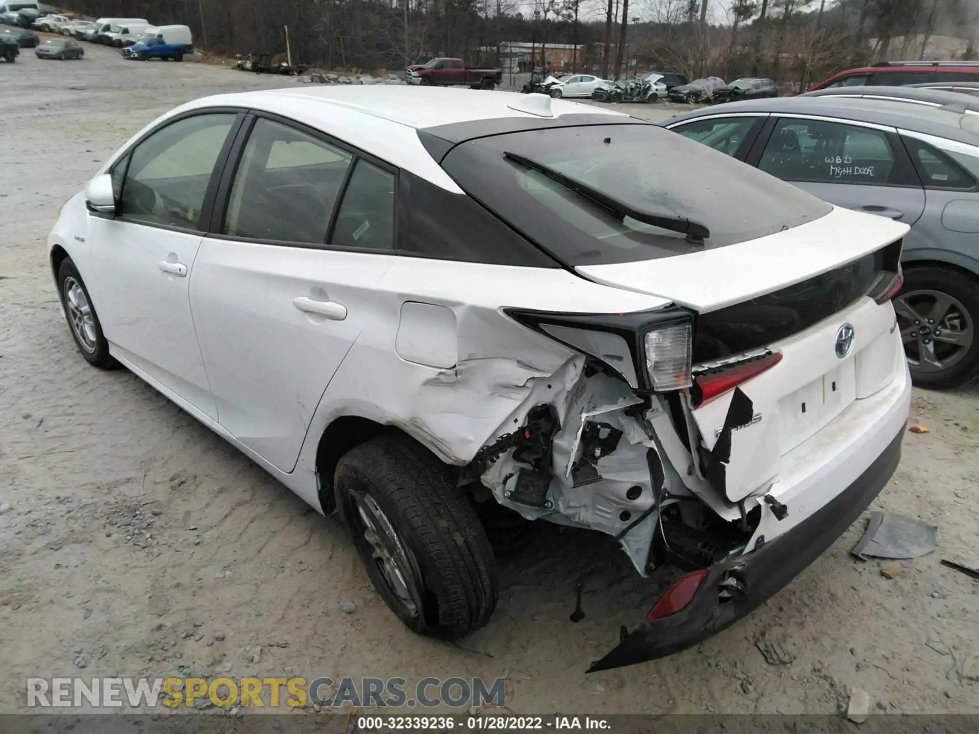 3 Photograph of a damaged car JTDKAMFU9M3152676 TOYOTA PRIUS 2021