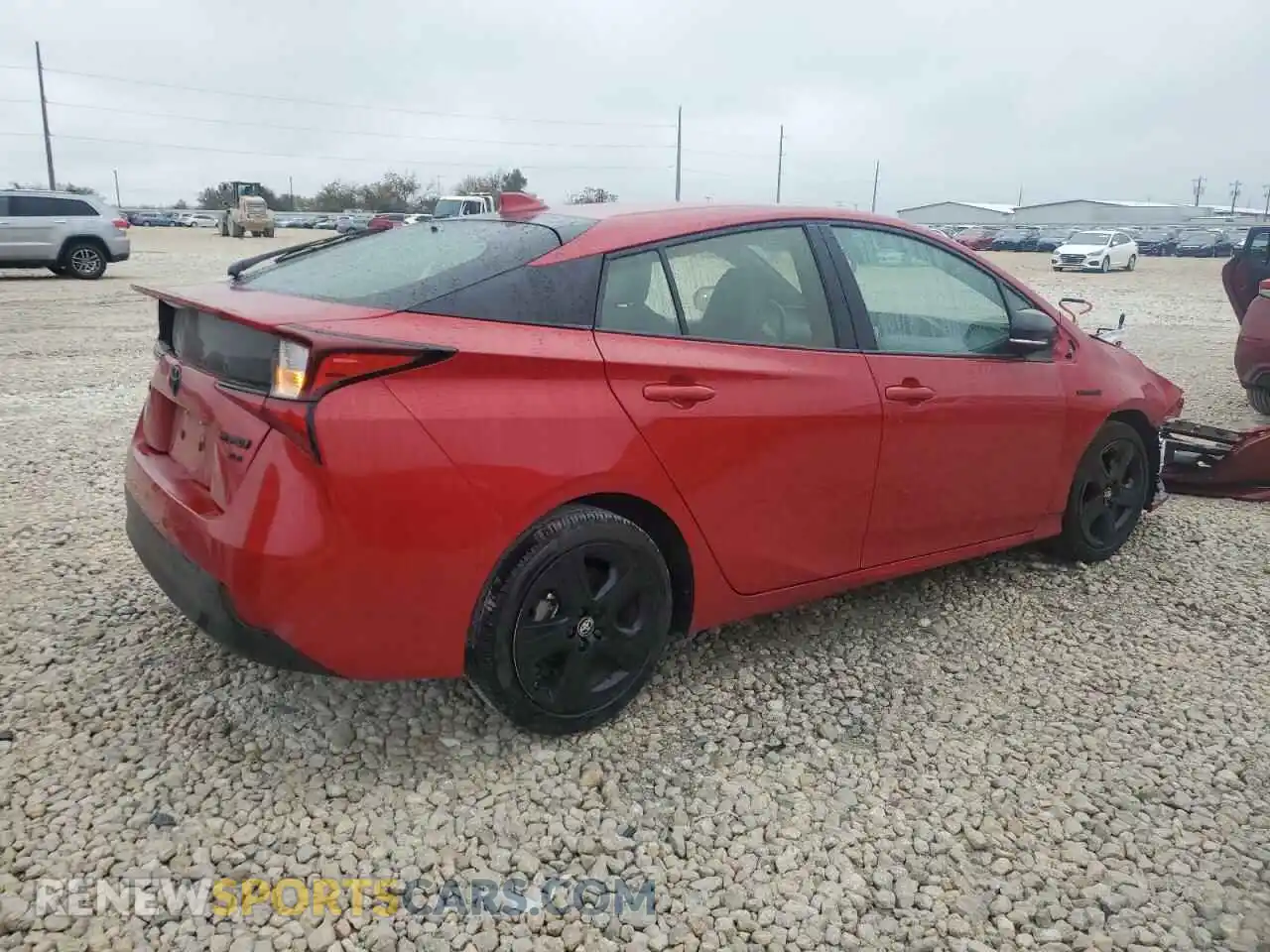 3 Photograph of a damaged car JTDKAMFUXM3129309 TOYOTA PRIUS 2021
