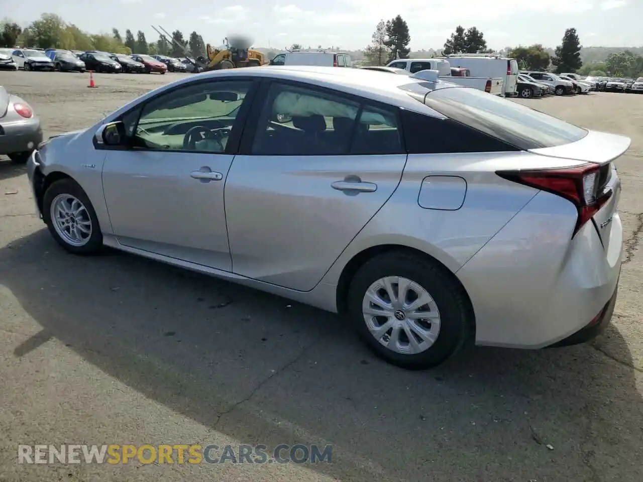 2 fotografías del automóvil dañado JTDKAMFUXM3130587 TOYOTA PRIUS 2021