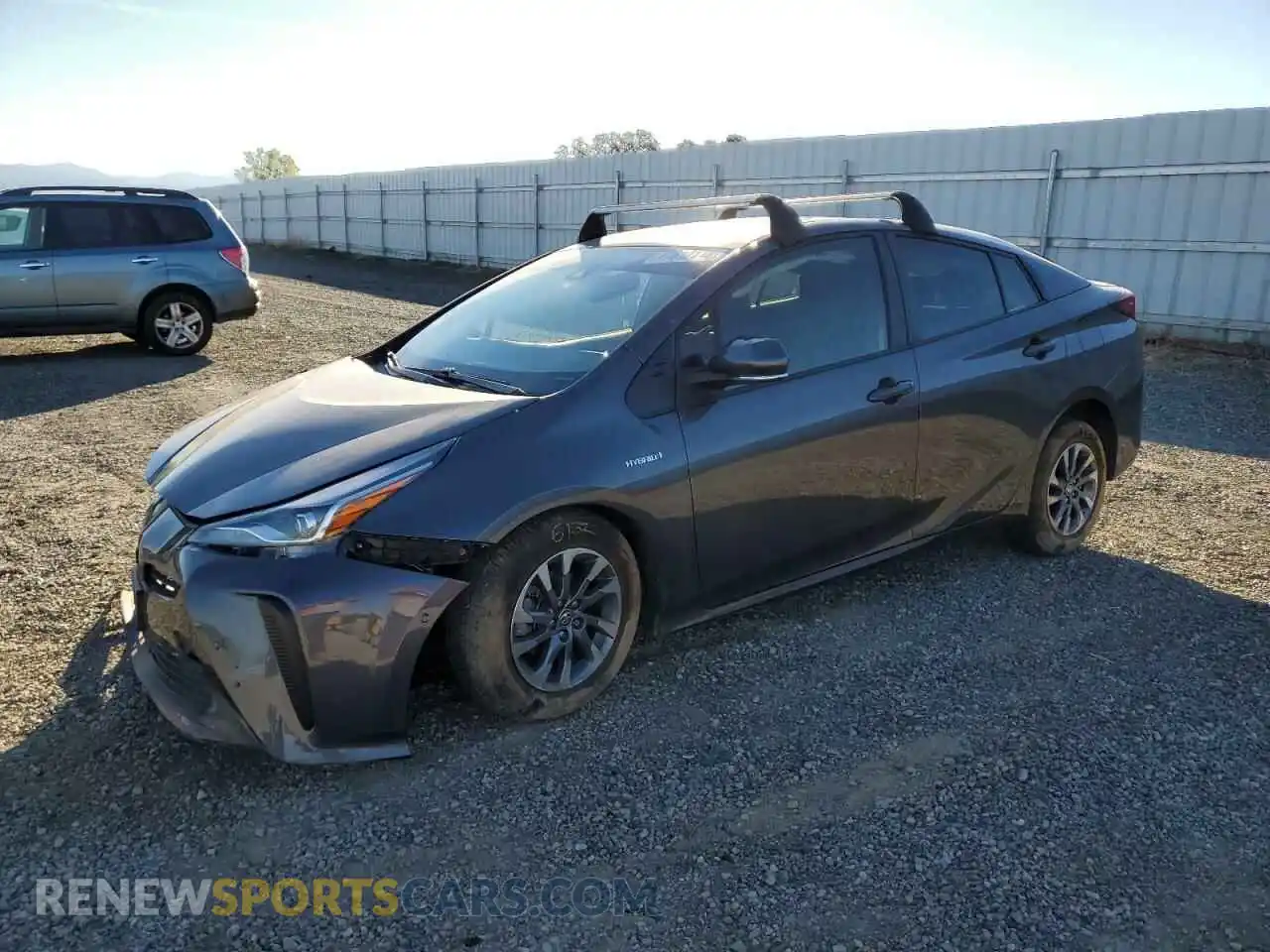 1 Photograph of a damaged car JTDKAMFUXM3131691 TOYOTA PRIUS 2021