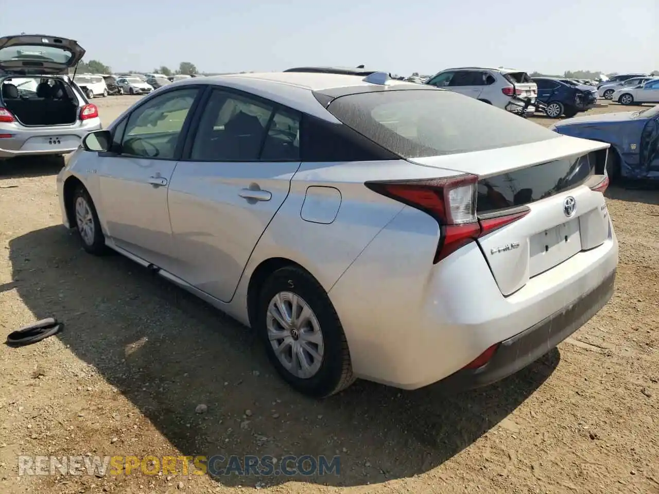 2 Photograph of a damaged car JTDKAMFUXM3134235 TOYOTA PRIUS 2021