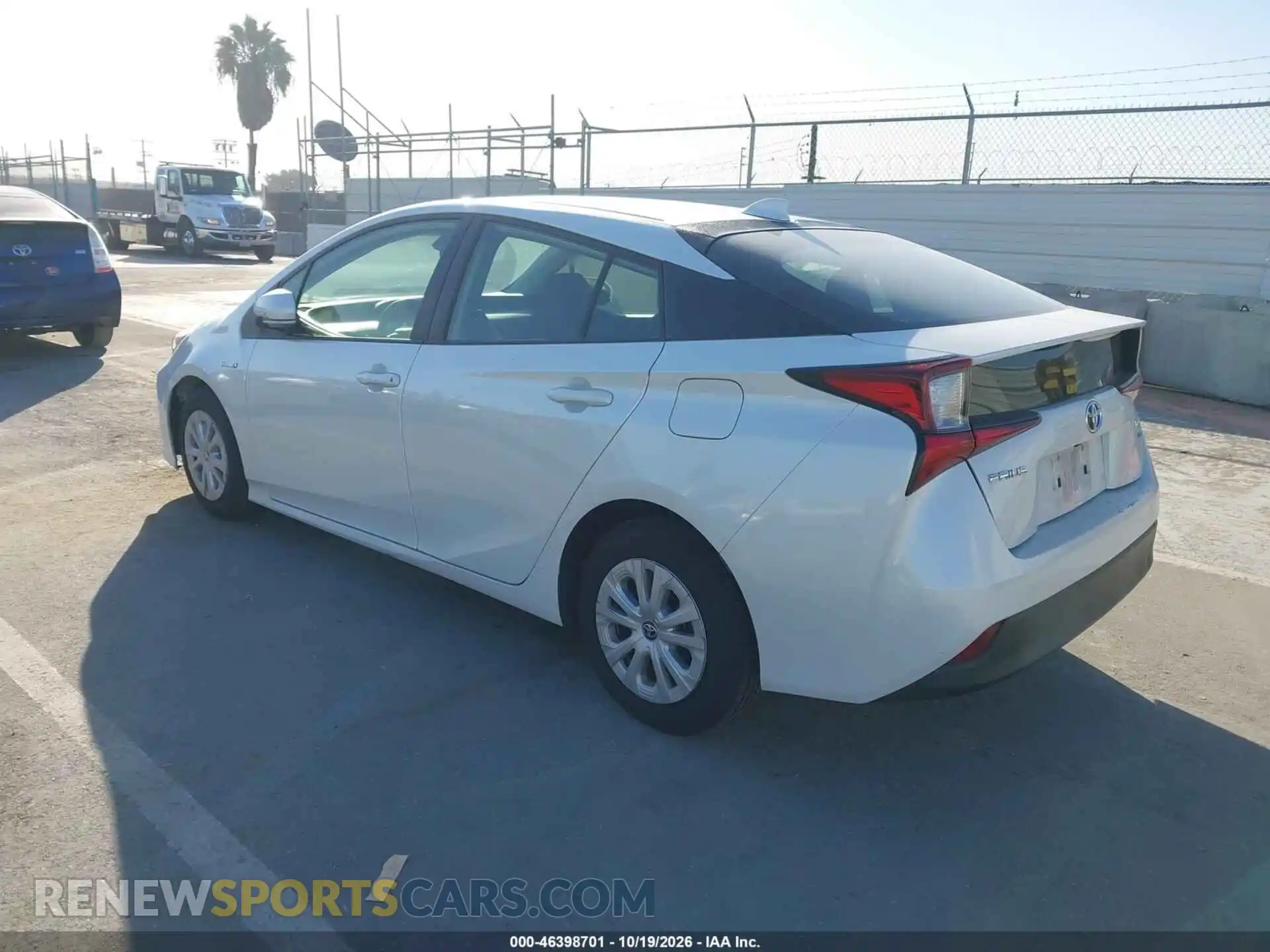 3 Photograph of a damaged car JTDKAMFUXM3135689 TOYOTA PRIUS 2021