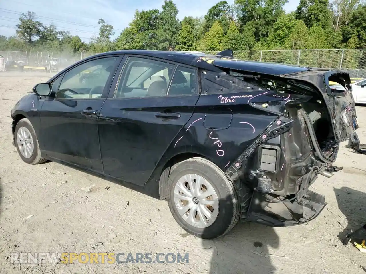2 Photograph of a damaged car JTDKAMFUXM3140018 TOYOTA PRIUS 2021