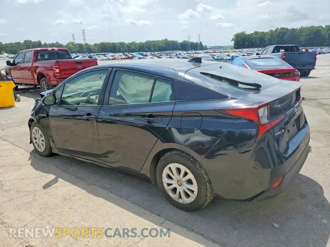 2 Photograph of a damaged car JTDKAMFUXM3140374 TOYOTA PRIUS 2021