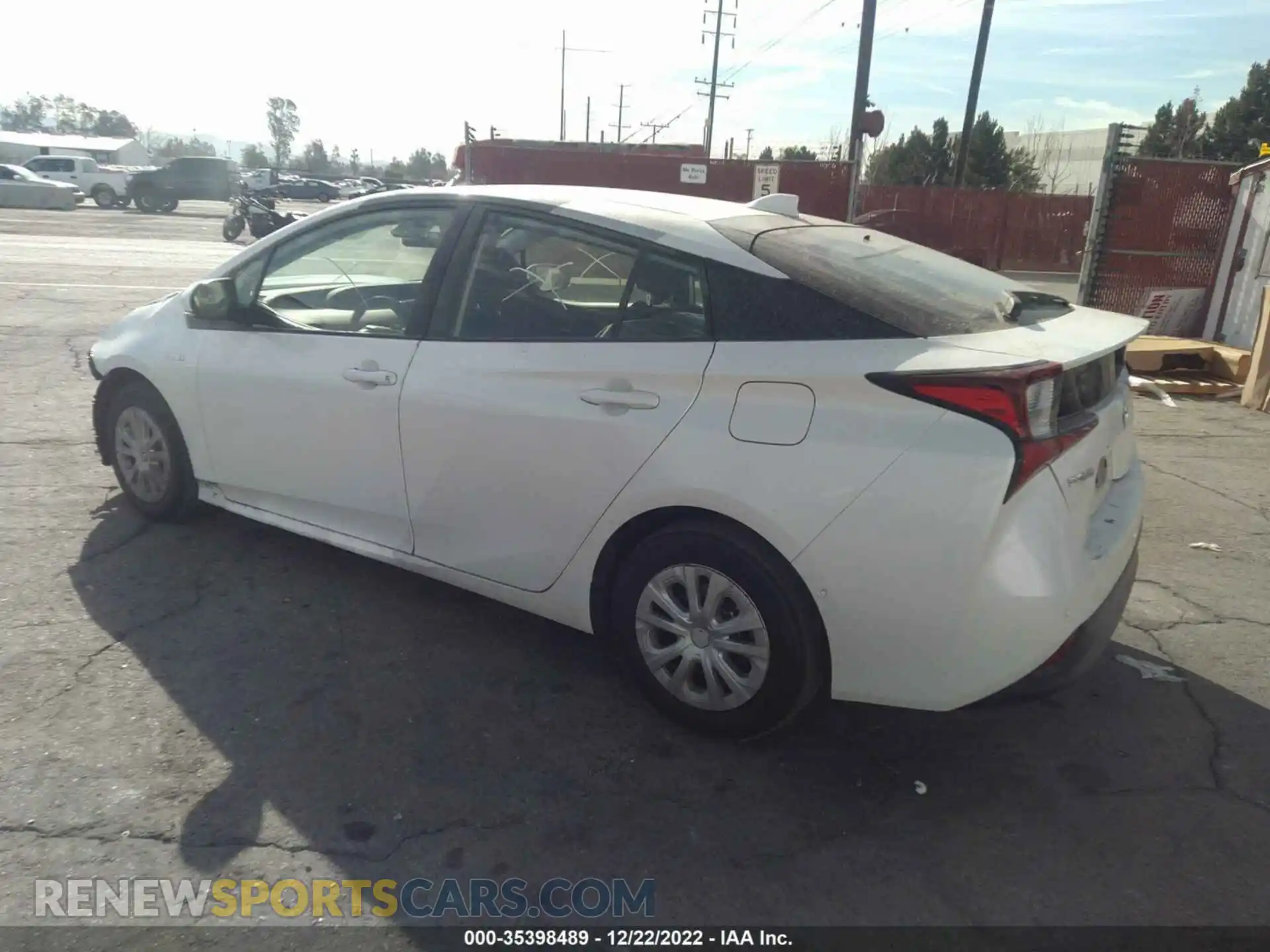 3 Photograph of a damaged car JTDKAMFUXM3140830 TOYOTA PRIUS 2021