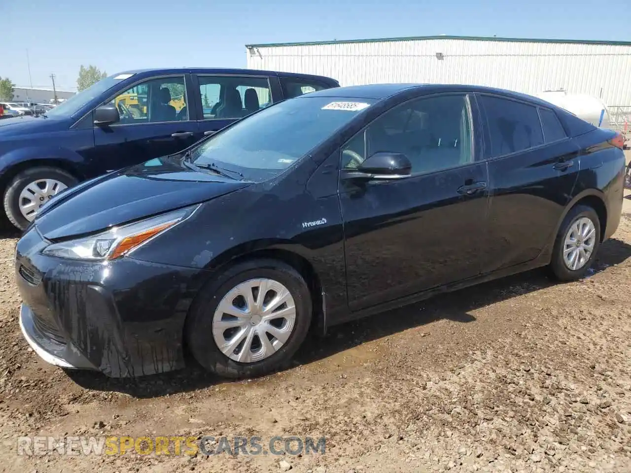 1 Photograph of a damaged car JTDKAMFUXM3143971 TOYOTA PRIUS 2021
