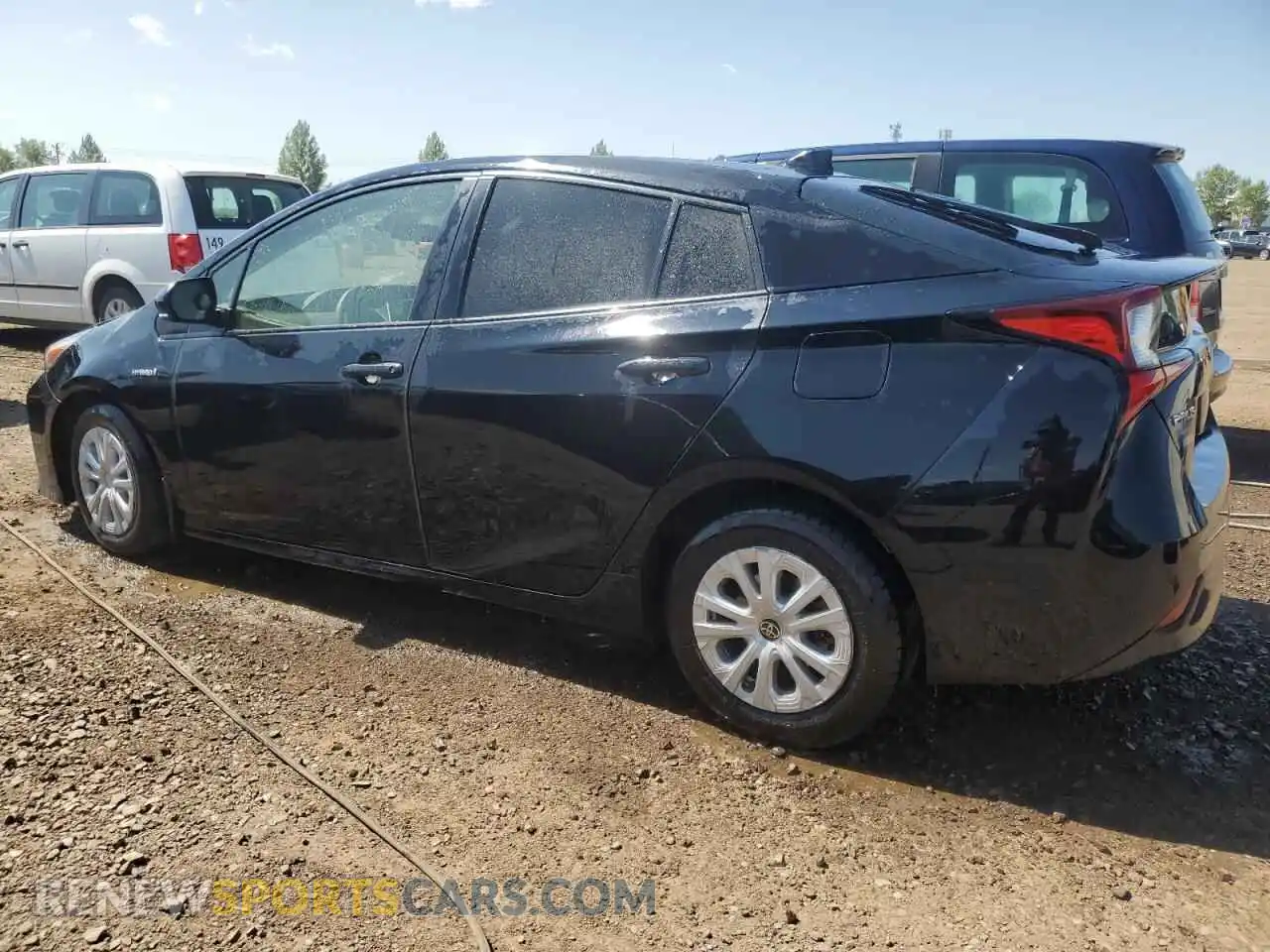 2 Photograph of a damaged car JTDKAMFUXM3143971 TOYOTA PRIUS 2021