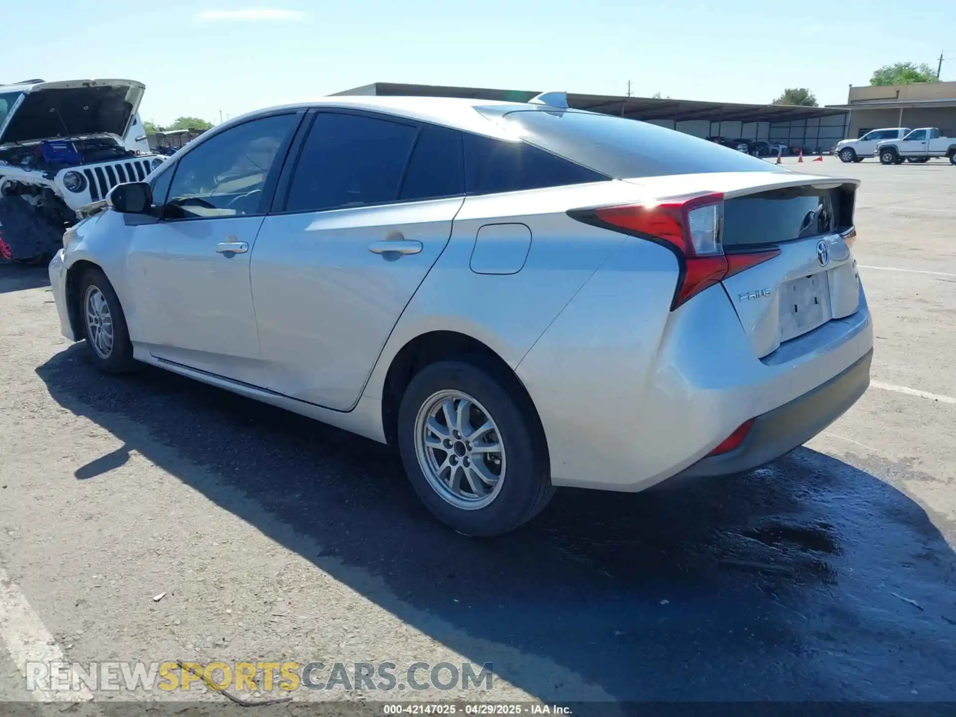 3 Photograph of a damaged car JTDKAMFUXM3144991 TOYOTA PRIUS 2021