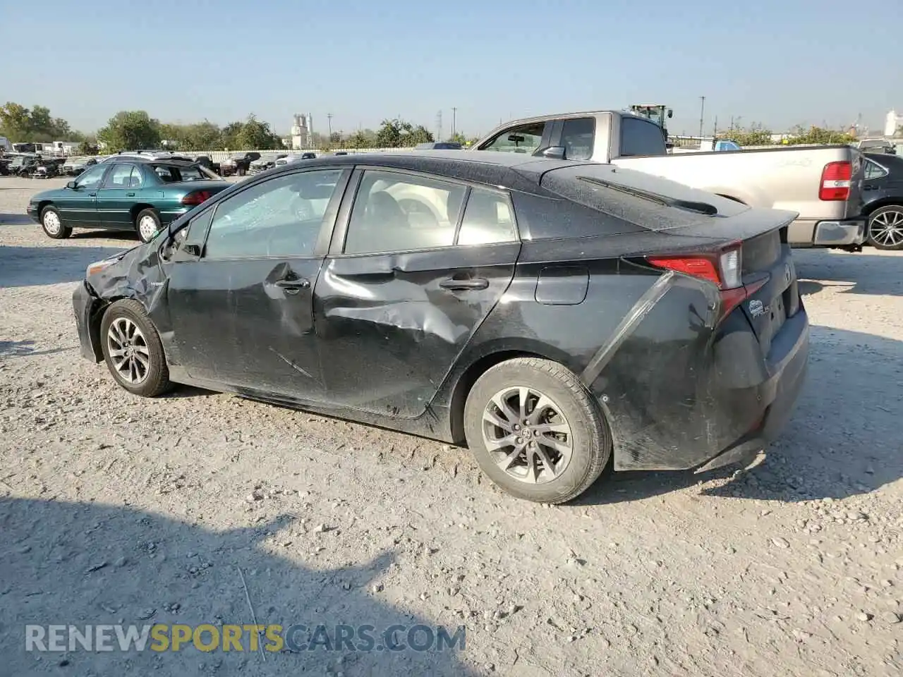 2 Photograph of a damaged car JTDKAMFUXM3147115 TOYOTA PRIUS 2021