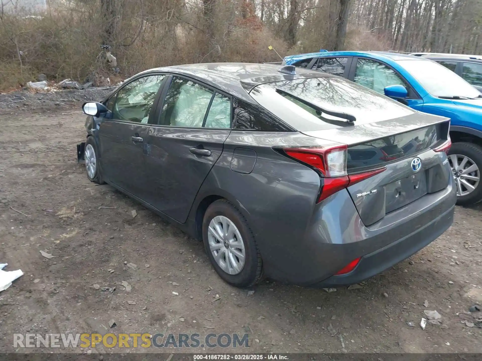 3 Photograph of a damaged car JTDKAMFUXM3148359 TOYOTA PRIUS 2021