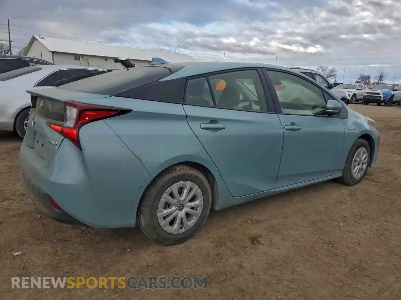 3 Photograph of a damaged car JTDKAMFUXM3150824 TOYOTA PRIUS 2021