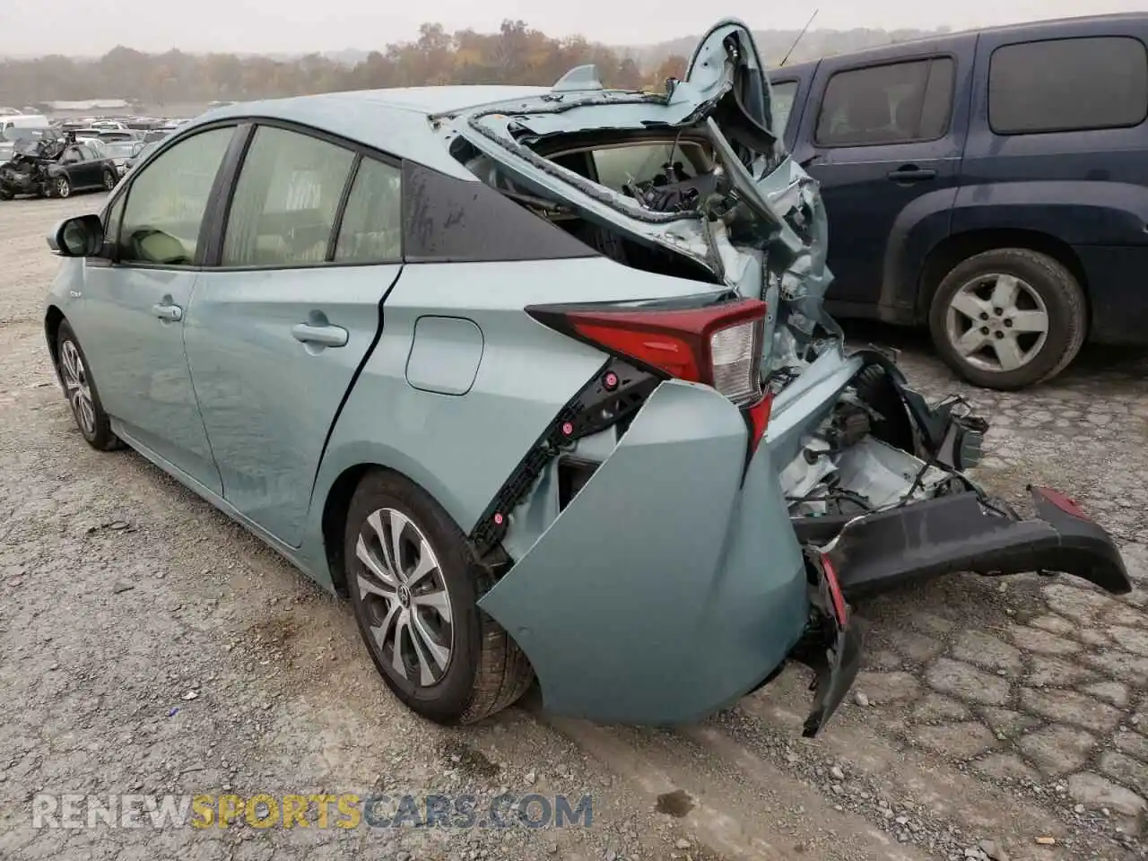 3 Photograph of a damaged car JTDL9MFU0M3028857 TOYOTA PRIUS 2021