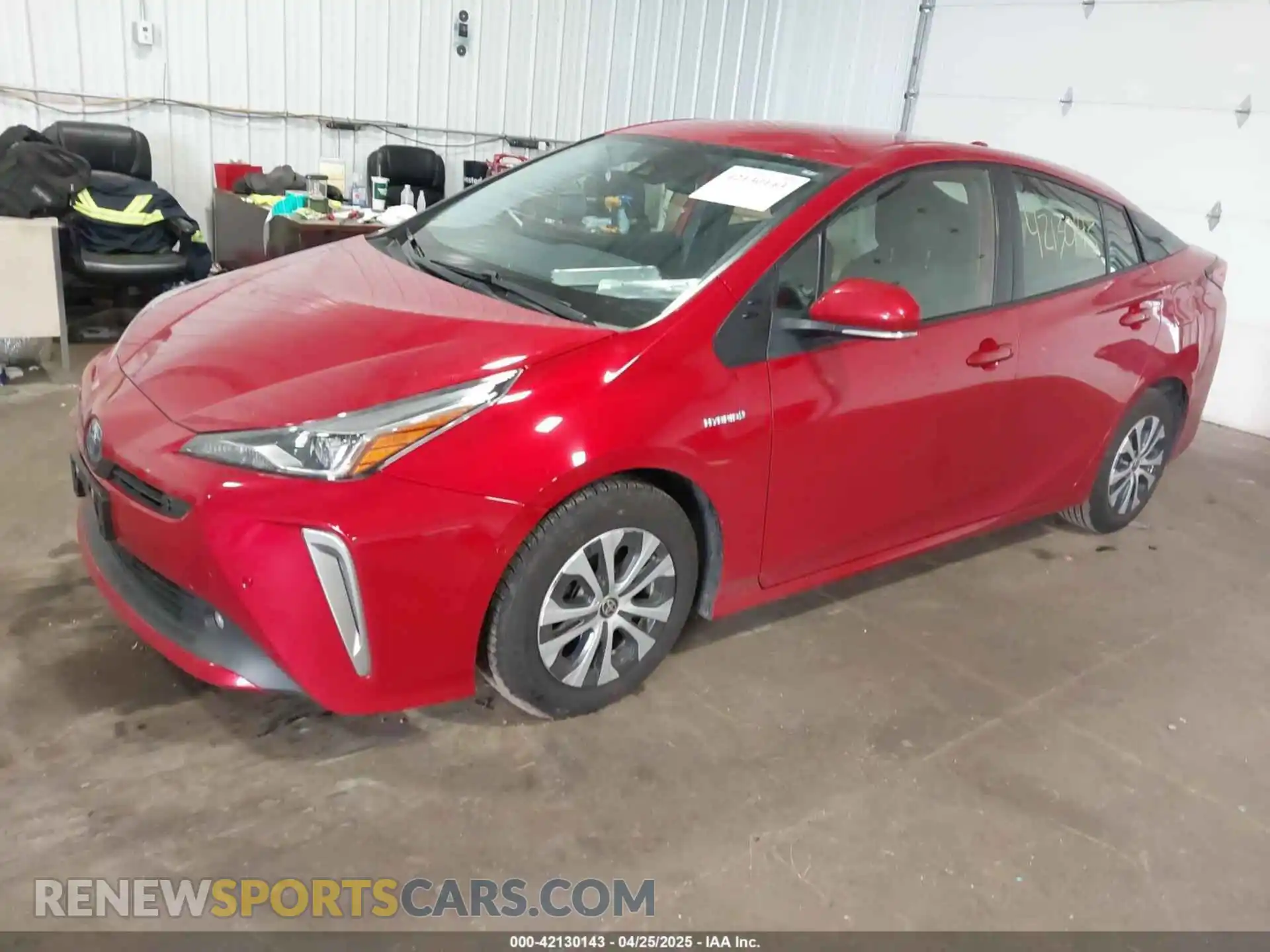 2 Photograph of a damaged car JTDL9MFU1M3025871 TOYOTA PRIUS 2021
