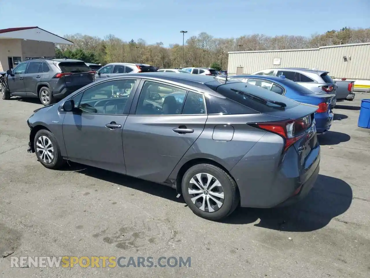 2 Photograph of a damaged car JTDL9MFU1M3026020 TOYOTA PRIUS 2021