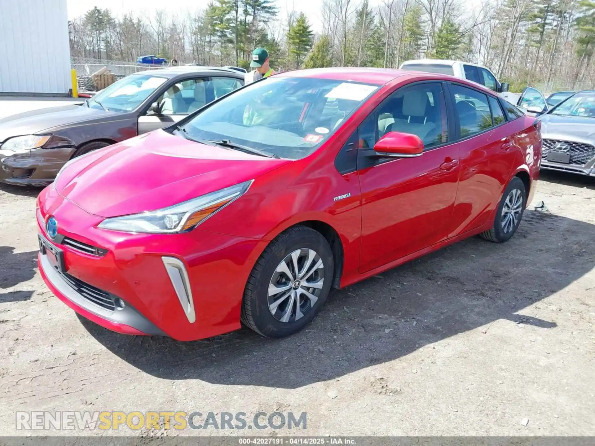 2 Photograph of a damaged car JTDL9MFU1M3028284 TOYOTA PRIUS 2021