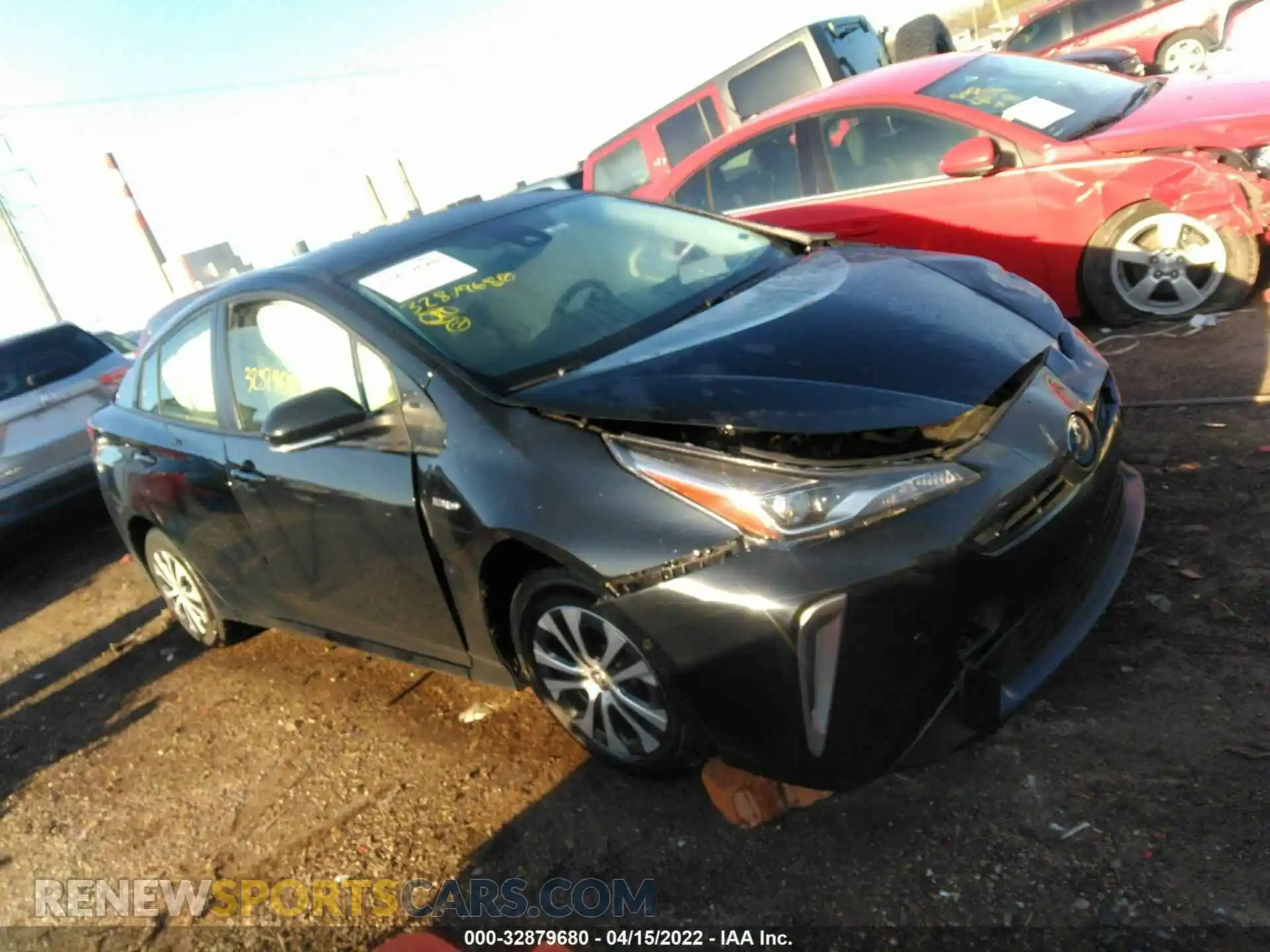 1 Фотография поврежденного автомобиля JTDL9MFU2M3027466 TOYOTA PRIUS 2021