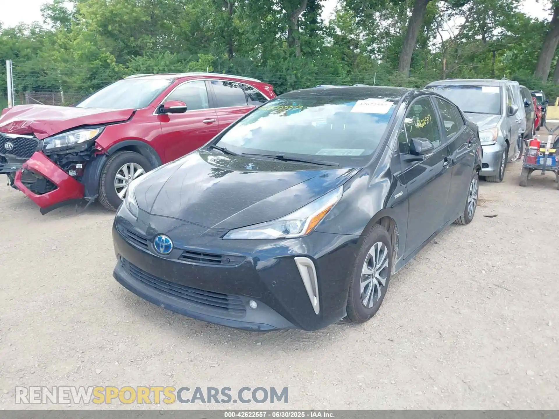 2 Photograph of a damaged car JTDL9MFU2M3029699 TOYOTA PRIUS 2021