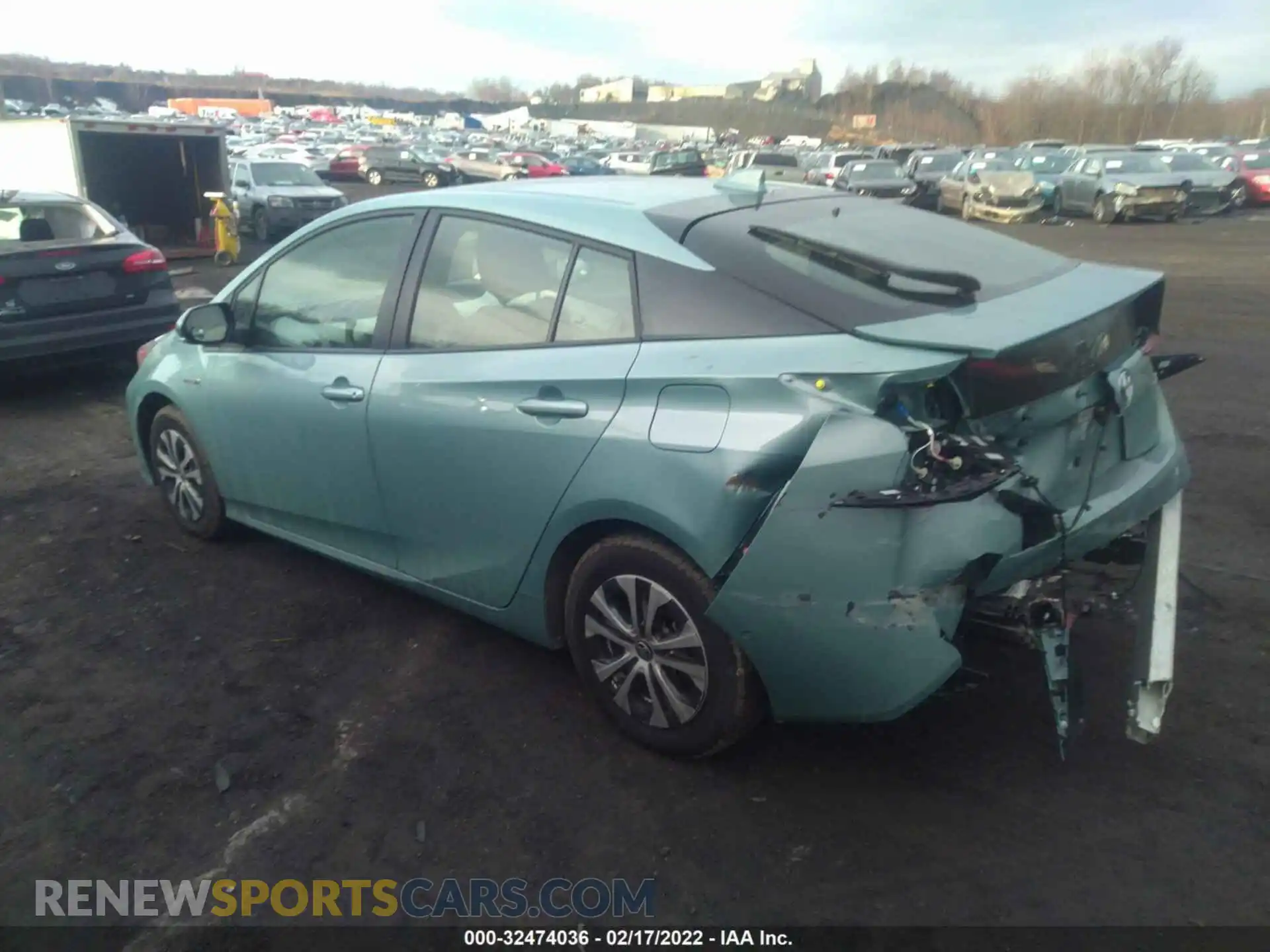 3 Photograph of a damaged car JTDL9MFU3M3029999 TOYOTA PRIUS 2021