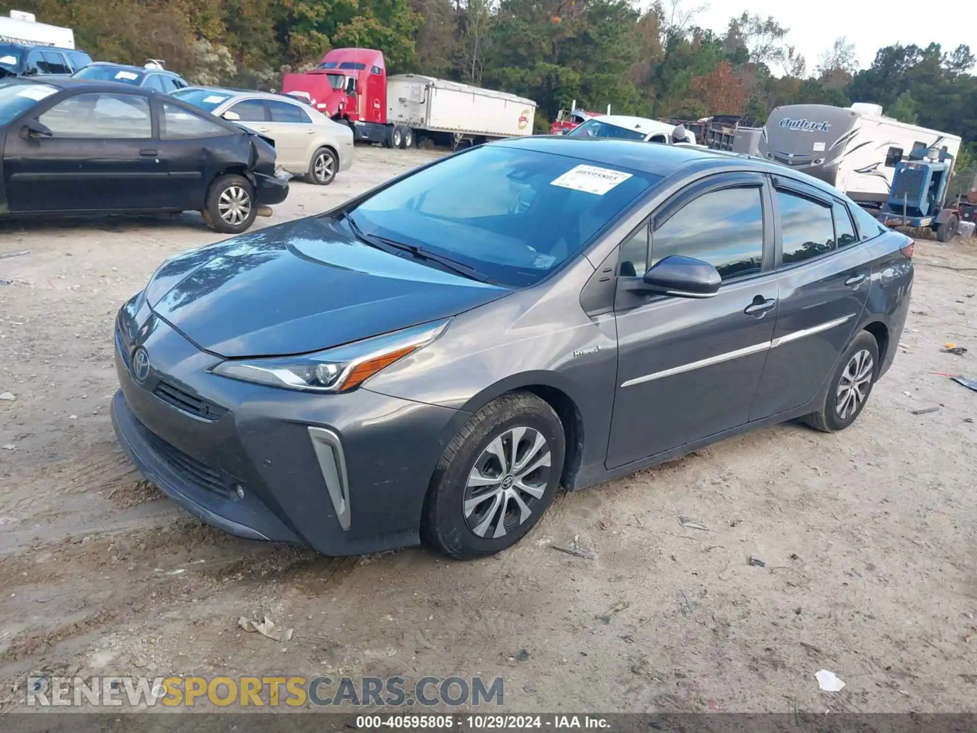 2 Photograph of a damaged car JTDL9MFU3M3031283 TOYOTA PRIUS 2021