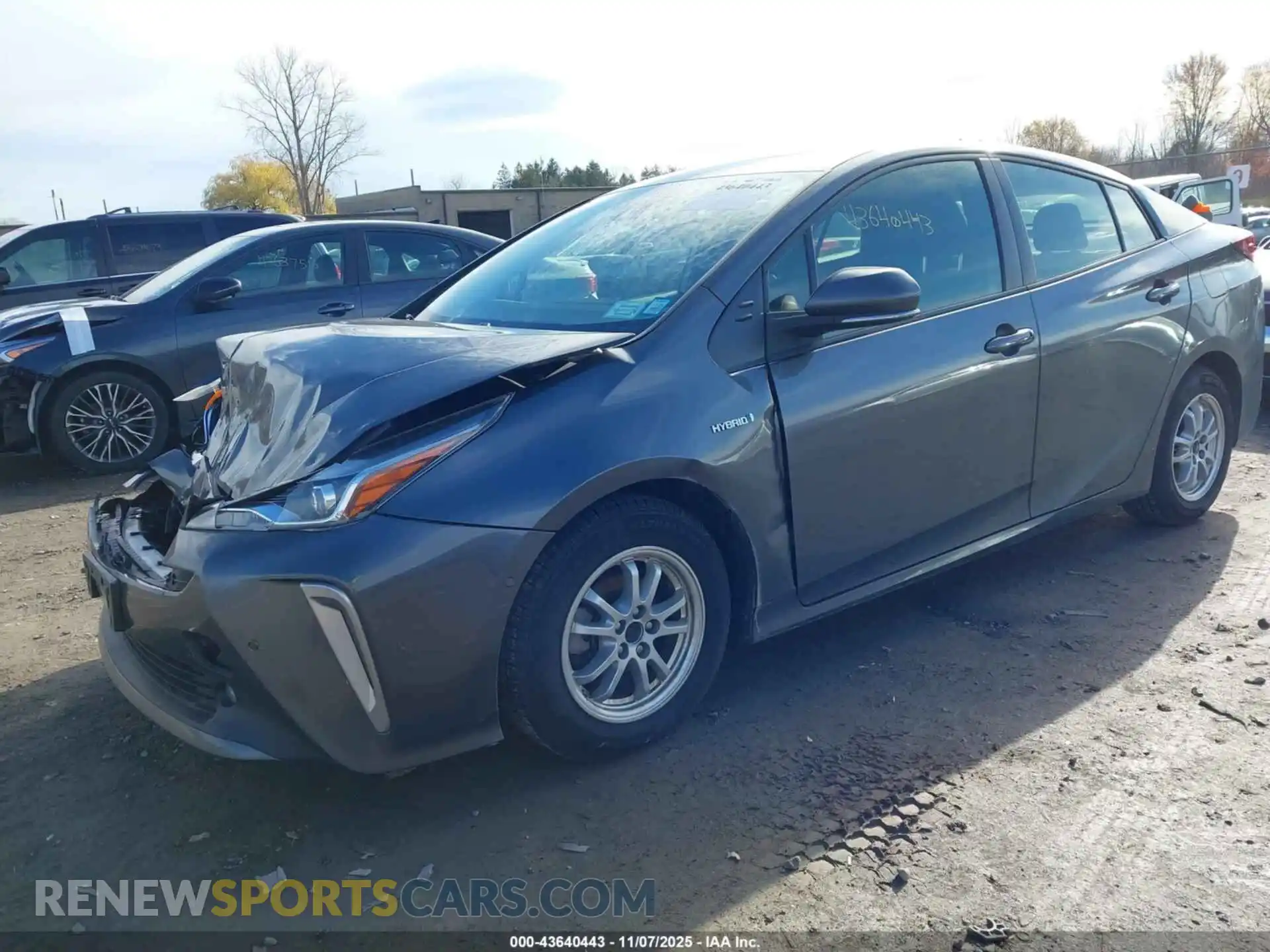 2 Photograph of a damaged car JTDL9MFU4M3028781 TOYOTA PRIUS 2021