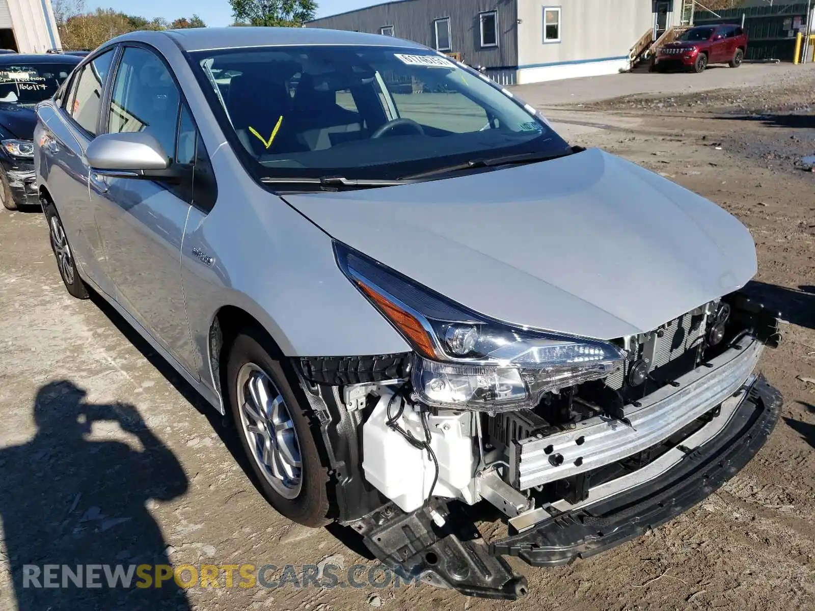 1 Photograph of a damaged car JTDL9MFU5M3024920 TOYOTA PRIUS 2021