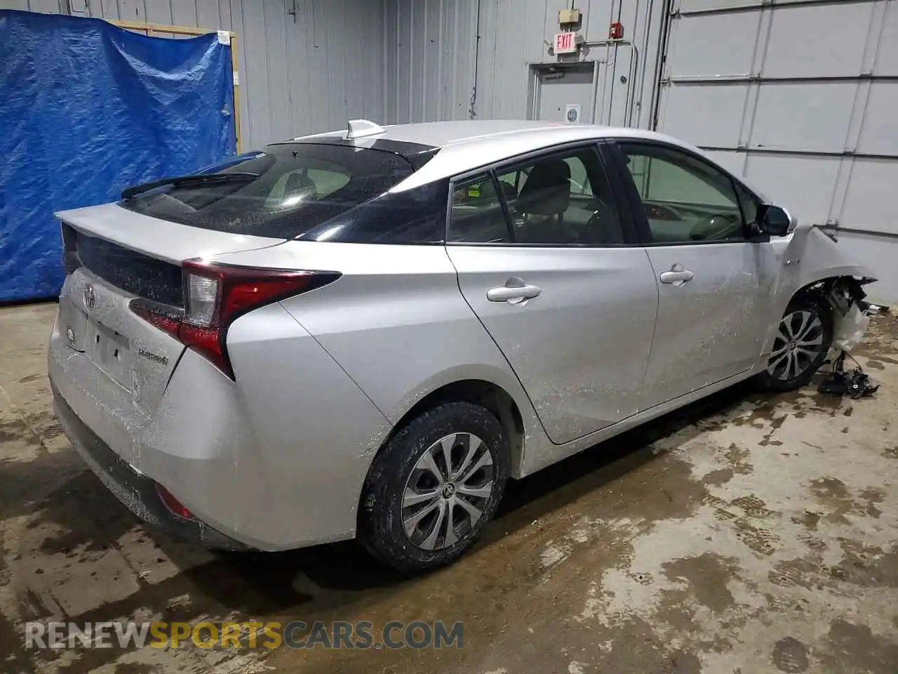3 Photograph of a damaged car JTDL9MFU5M3027476 TOYOTA PRIUS 2021