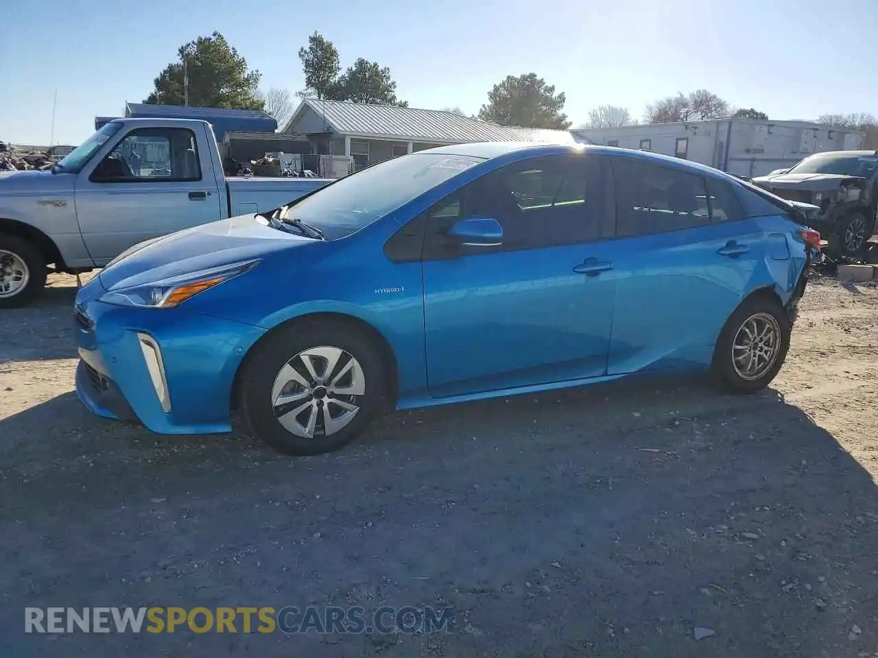 1 Photograph of a damaged car JTDL9MFU5M3029633 TOYOTA PRIUS 2021