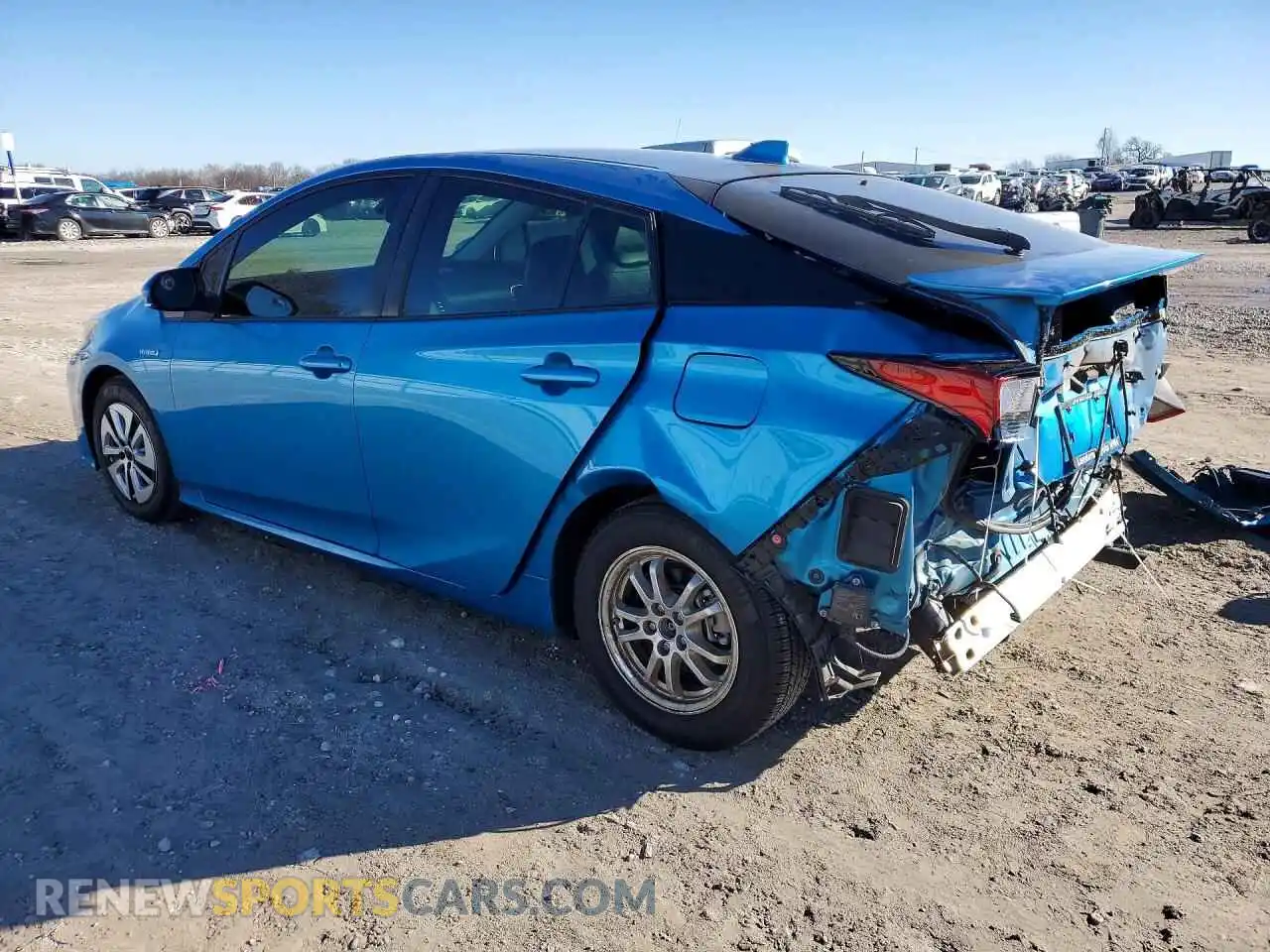 2 Photograph of a damaged car JTDL9MFU5M3029633 TOYOTA PRIUS 2021
