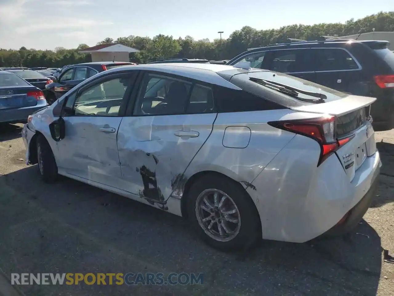 2 Photograph of a damaged car JTDL9MFU6M3023078 TOYOTA PRIUS 2021