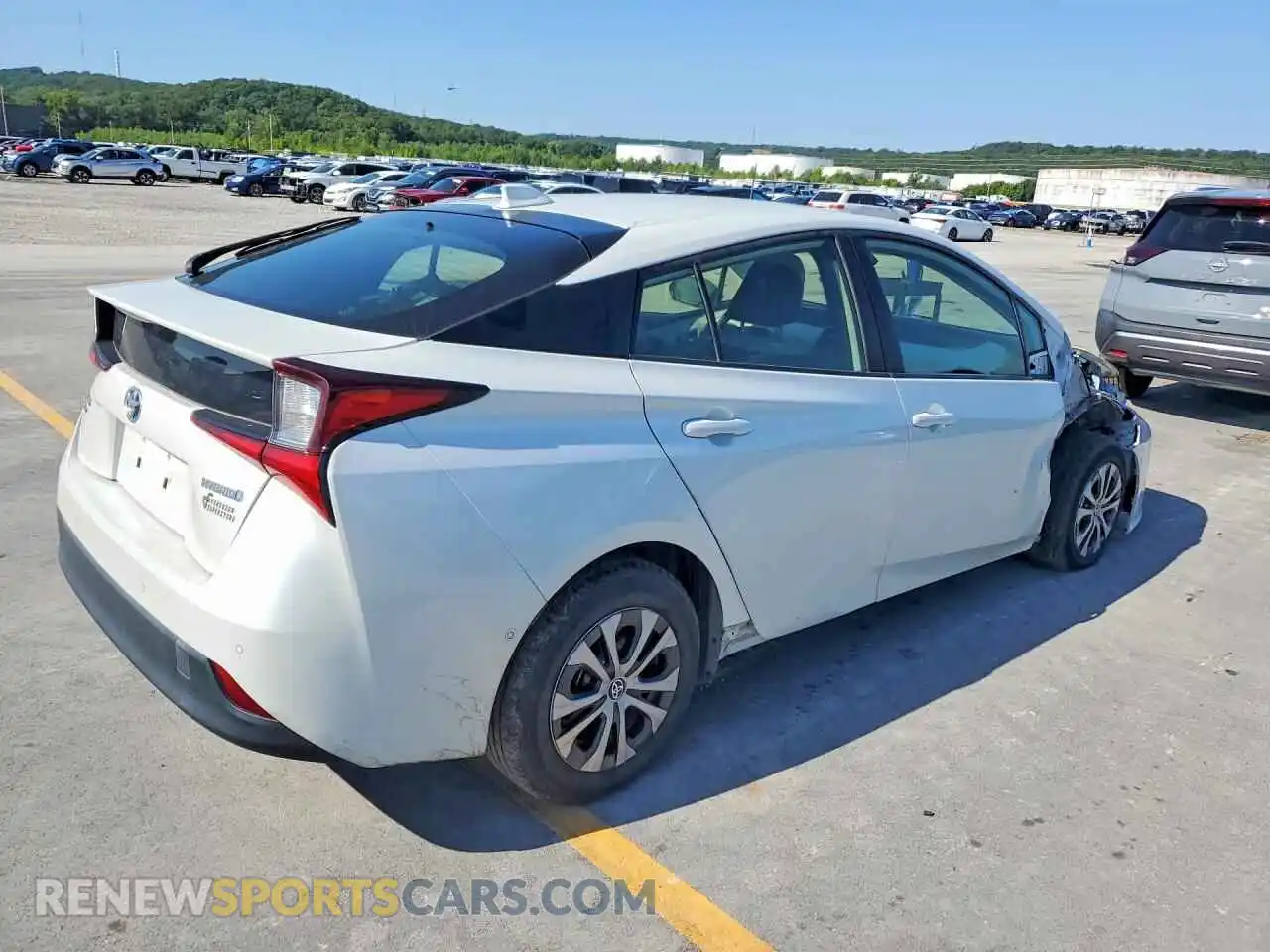 3 Photograph of a damaged car JTDL9MFU6M3026725 TOYOTA PRIUS 2021