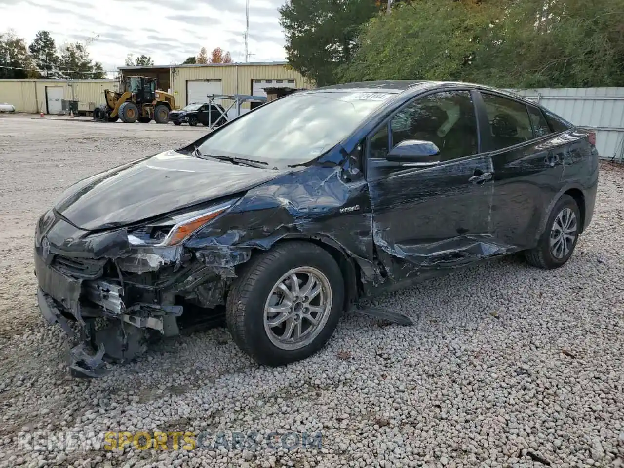 1 Photograph of a damaged car JTDL9MFU6M3030984 TOYOTA PRIUS 2021