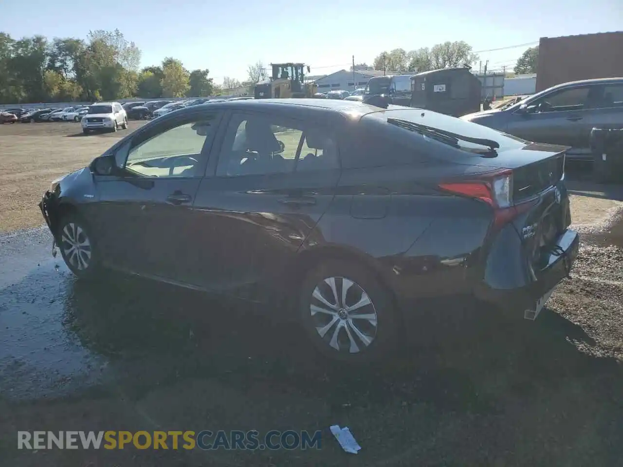 2 fotografías del automóvil dañado JTDL9MFU7M3023316 TOYOTA PRIUS 2021