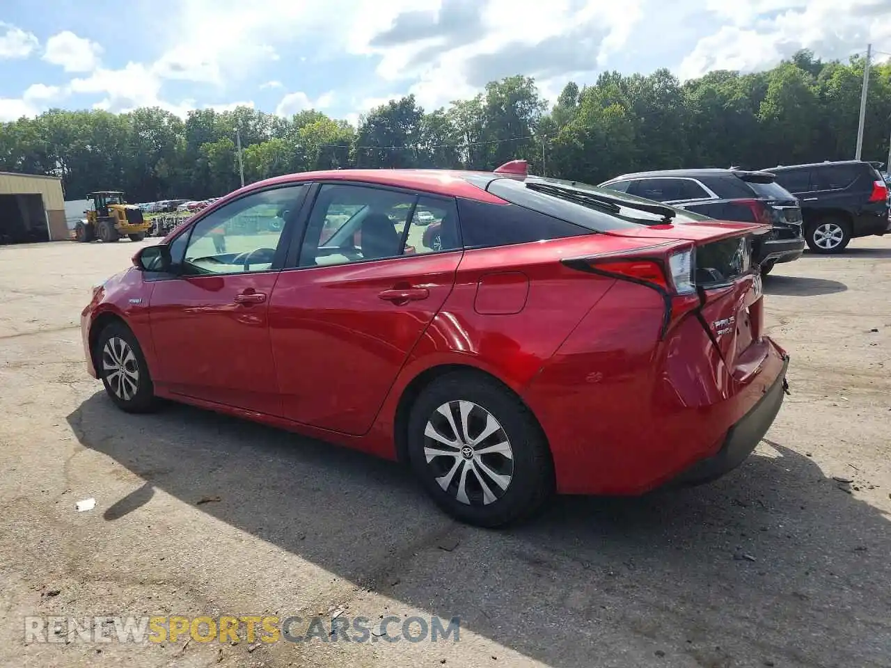 2 Photograph of a damaged car JTDL9MFU7M3025244 TOYOTA PRIUS 2021