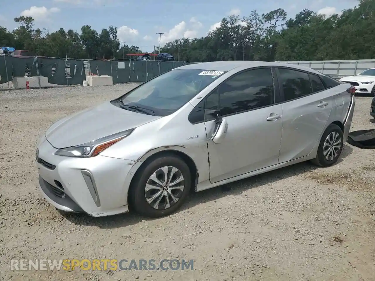 1 Photograph of a damaged car JTDL9MFU8M3024197 TOYOTA PRIUS 2021