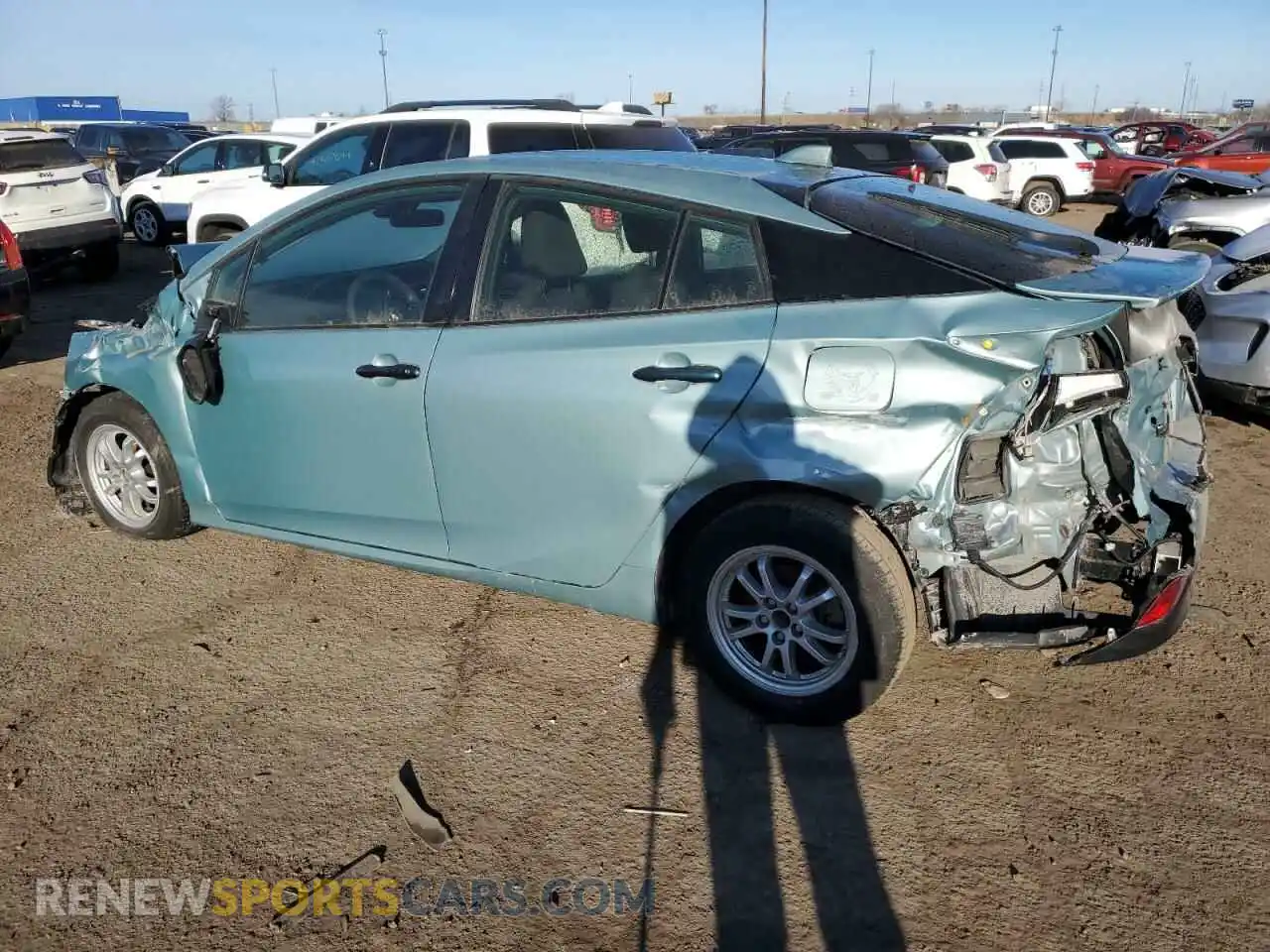 2 Photograph of a damaged car JTDL9MFU8M3025009 TOYOTA PRIUS 2021
