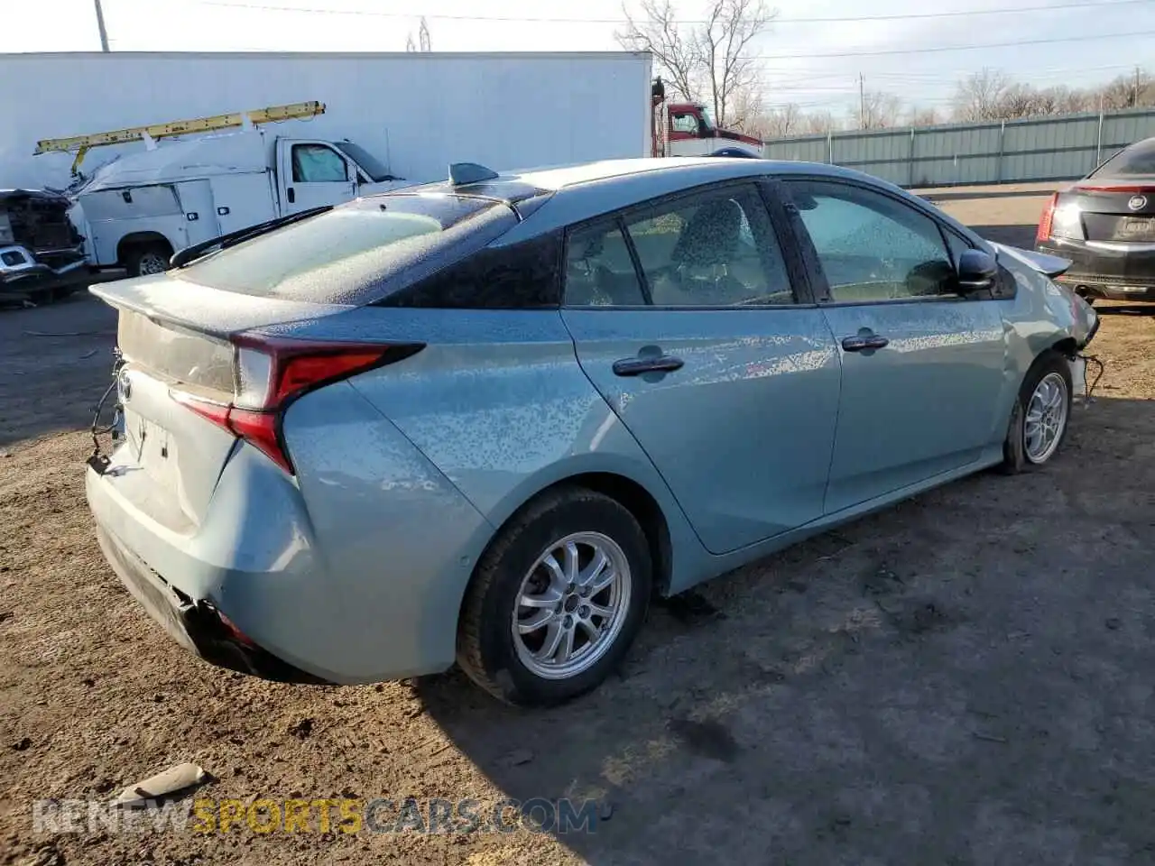3 Photograph of a damaged car JTDL9MFU8M3025009 TOYOTA PRIUS 2021