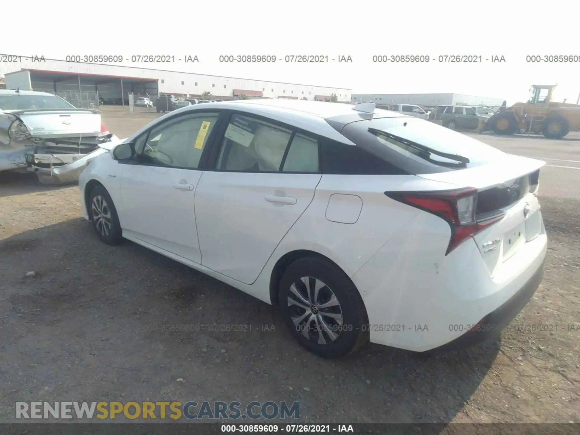 3 Photograph of a damaged car JTDL9MFU8M3028864 TOYOTA PRIUS 2021