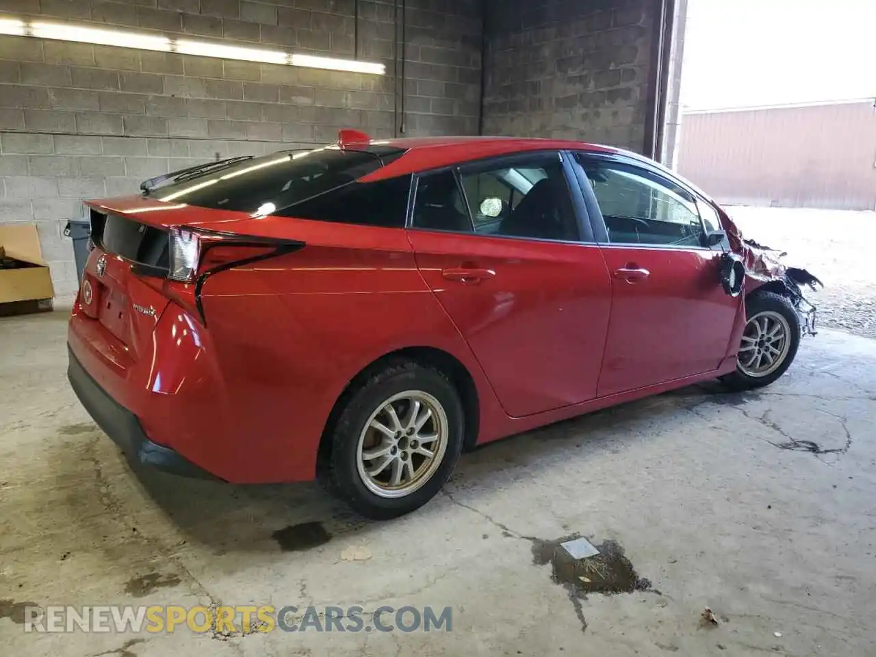 3 Photograph of a damaged car JTDL9MFU9M3024743 TOYOTA PRIUS 2021