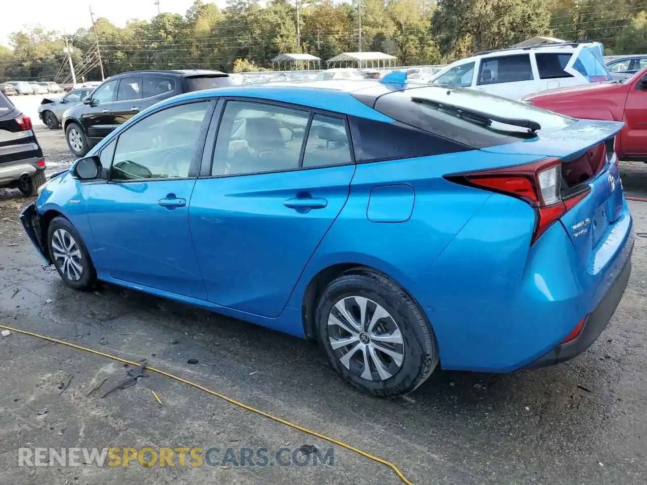 2 Photograph of a damaged car JTDL9MFU9M3024810 TOYOTA PRIUS 2021