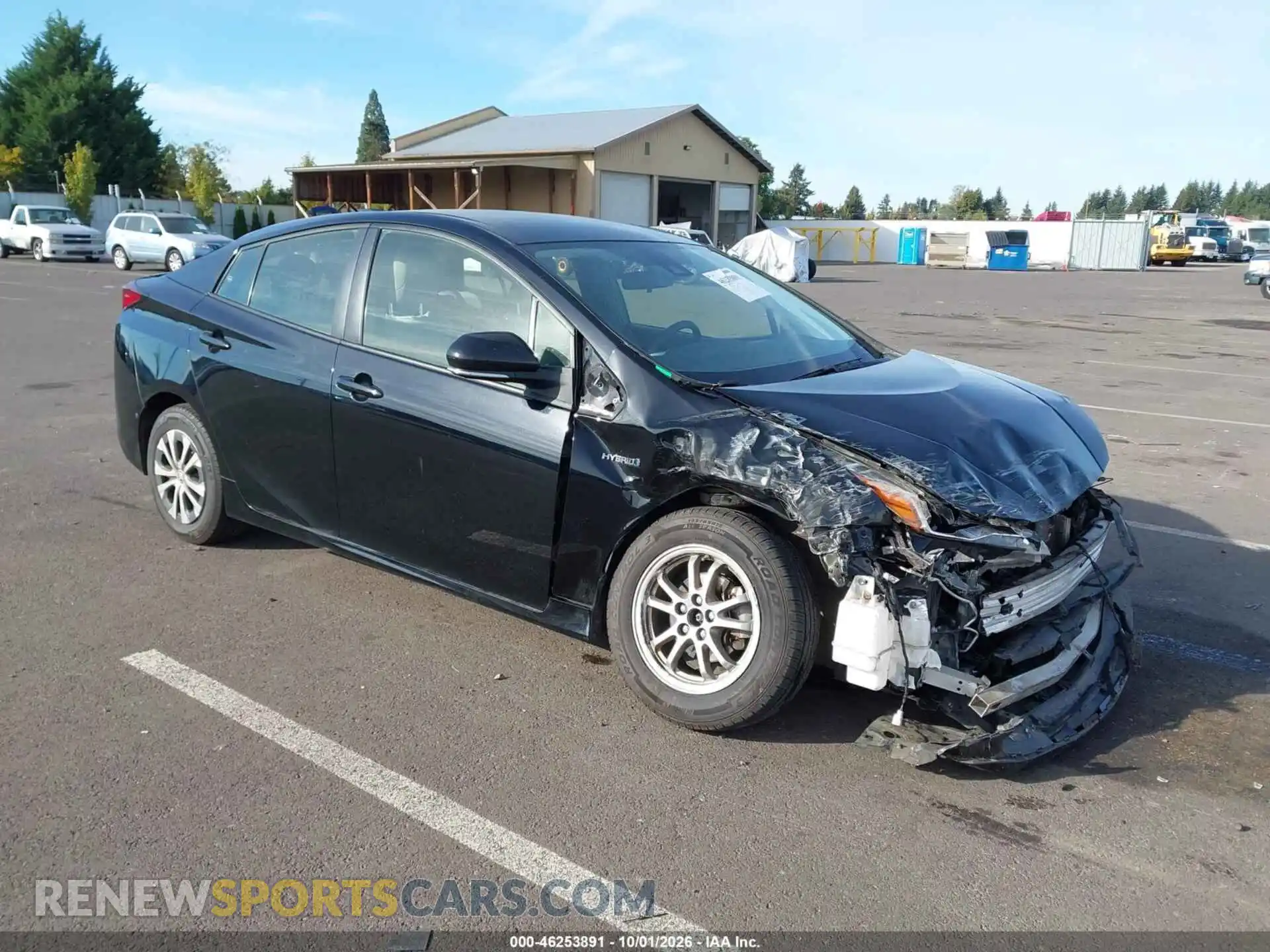 1 Фотография поврежденного автомобиля JTDL9MFU9M3028159 TOYOTA PRIUS 2021