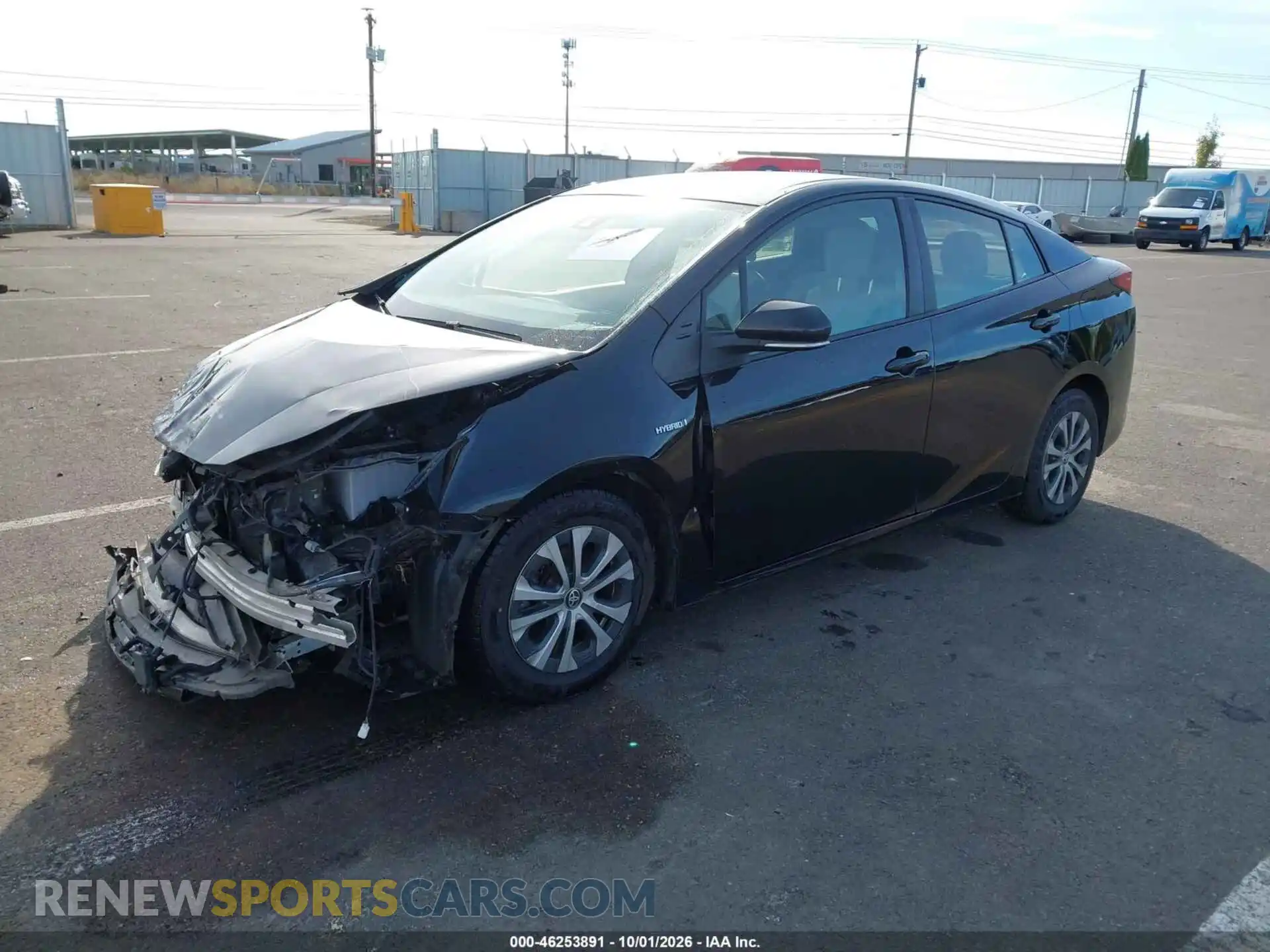 2 Фотография поврежденного автомобиля JTDL9MFU9M3028159 TOYOTA PRIUS 2021