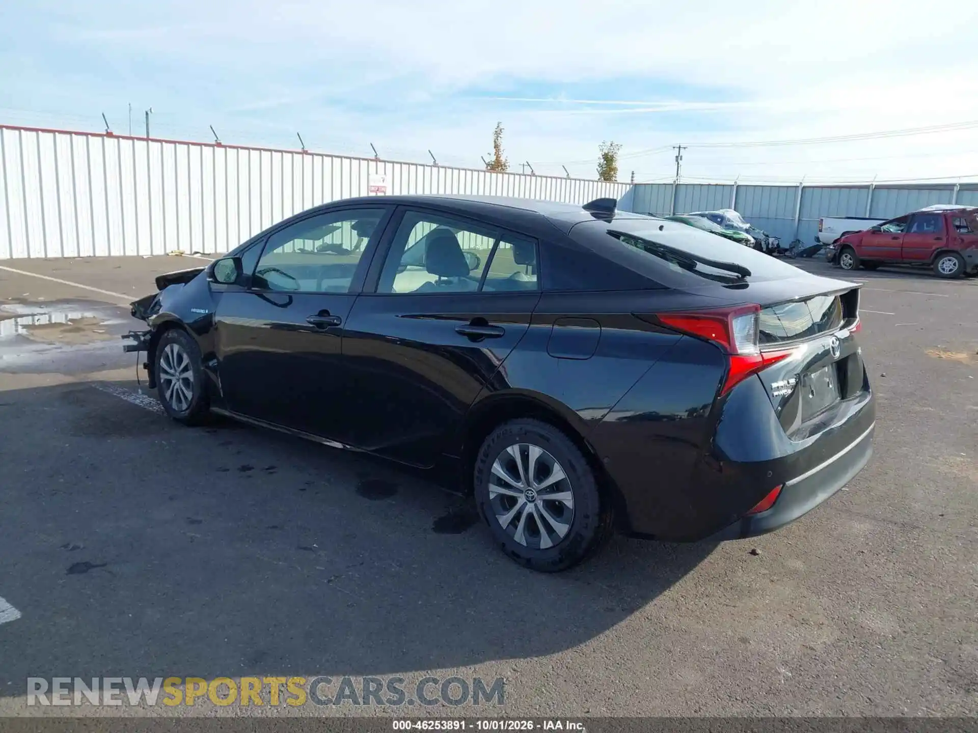3 Фотография поврежденного автомобиля JTDL9MFU9M3028159 TOYOTA PRIUS 2021